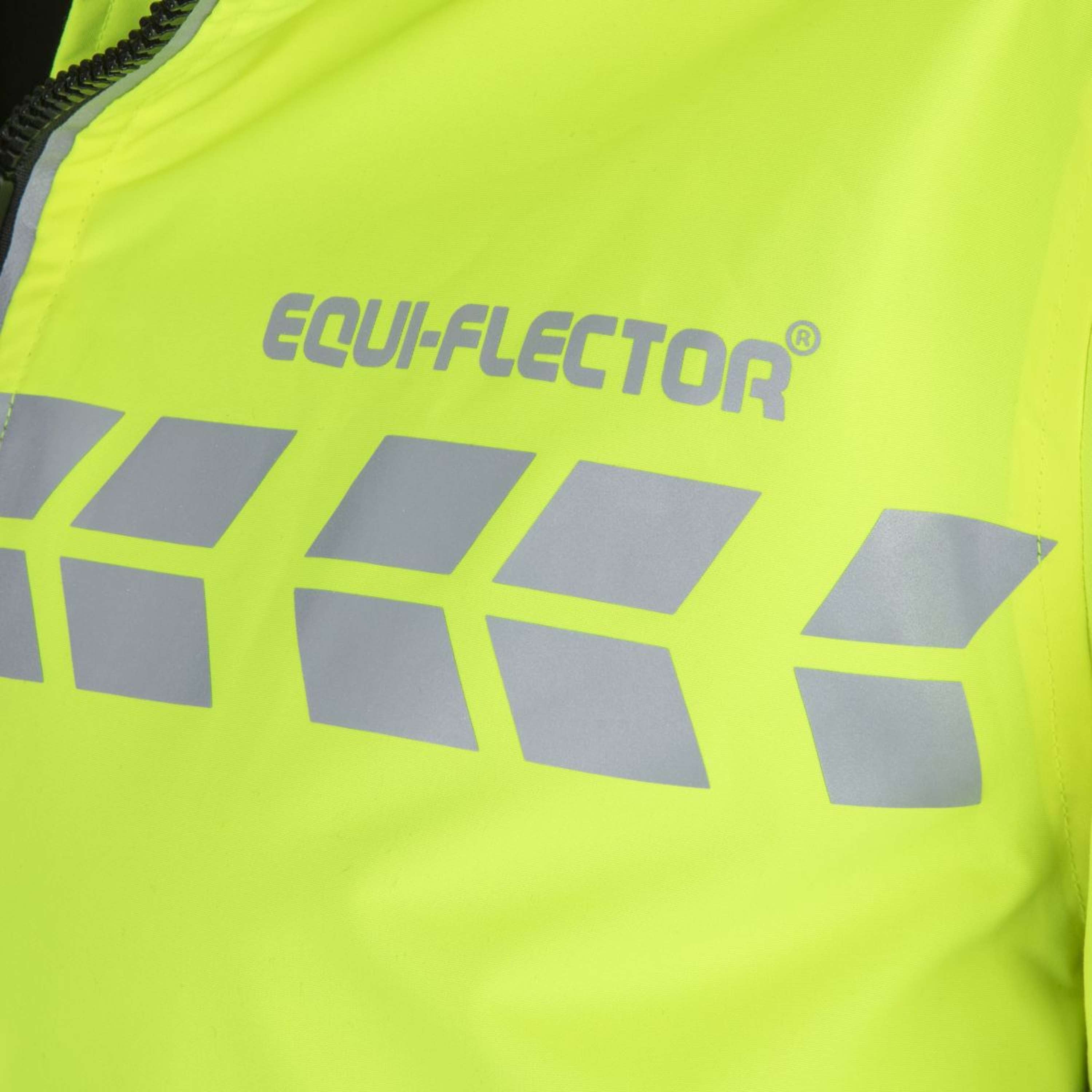 Equi-Flector by Shires Reflective Jacket Long Yellow
