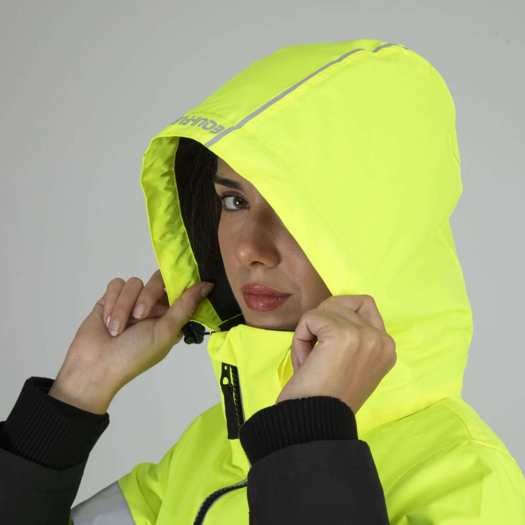 Equi-Flector by Shires Reflective Jacket Long Yellow