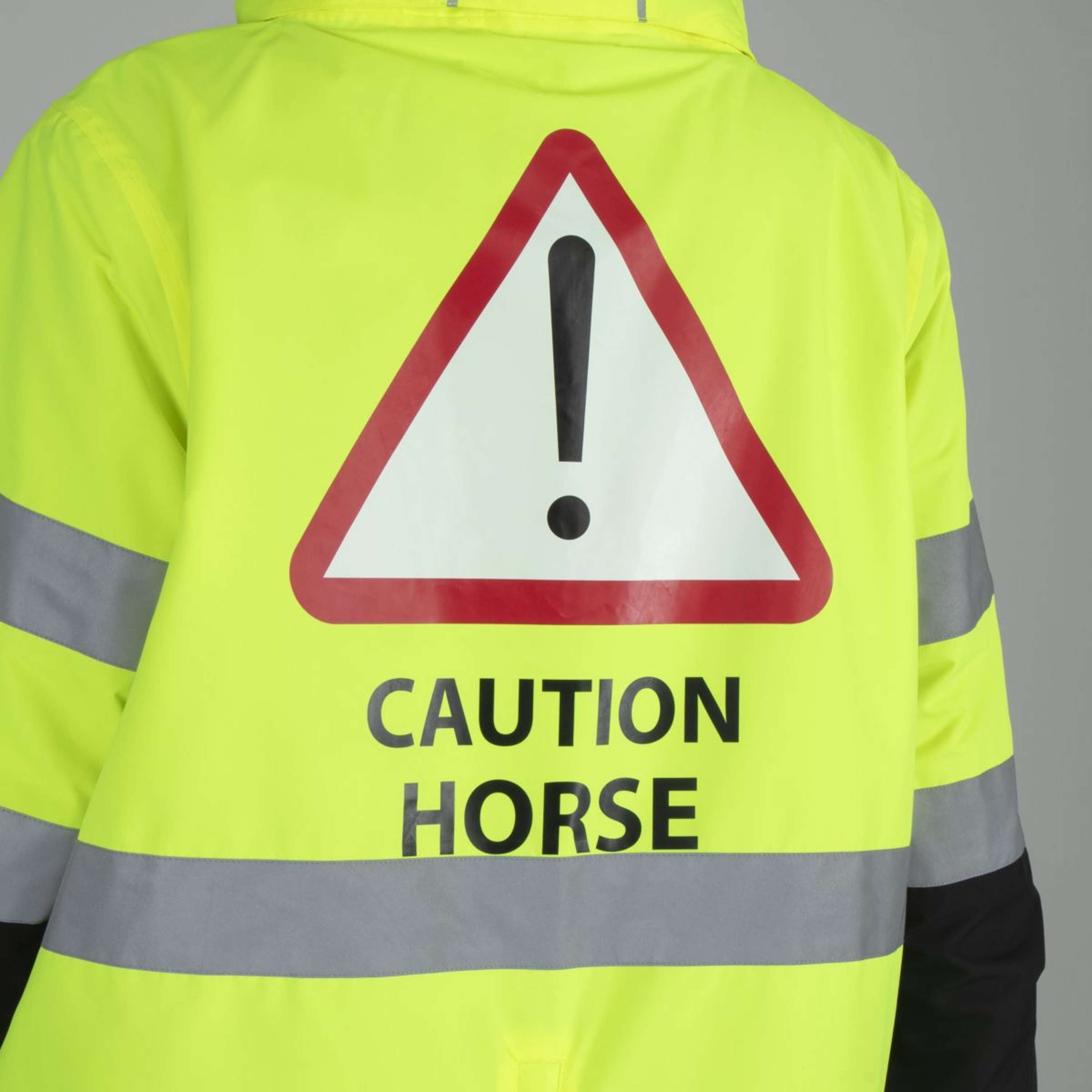 Equi-Flector by Shires Reflective Jacket Long Yellow