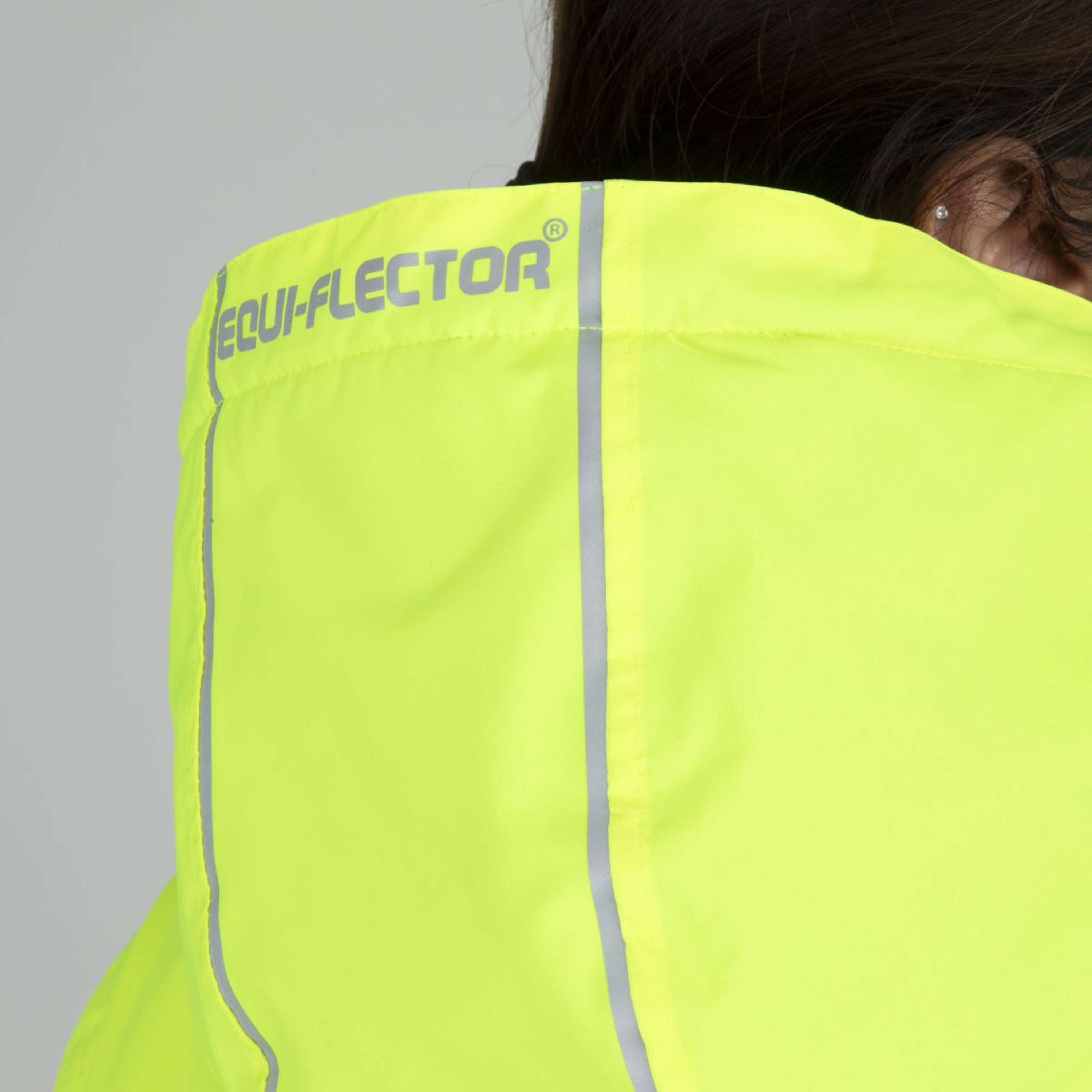 Equi-Flector by Shires Reflective Jacket Long Yellow