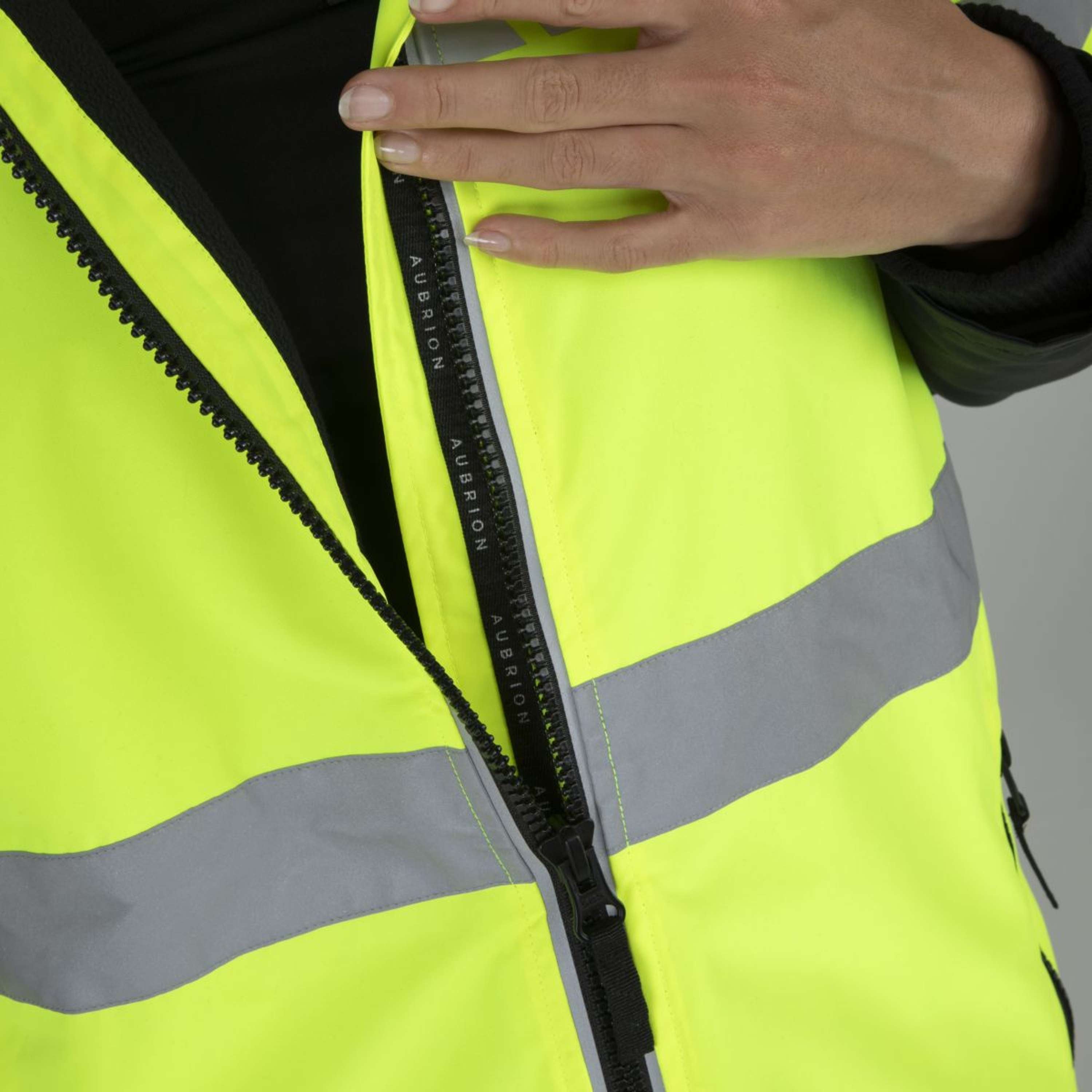 Equi-Flector by Shires Reflective Jacket Long Yellow