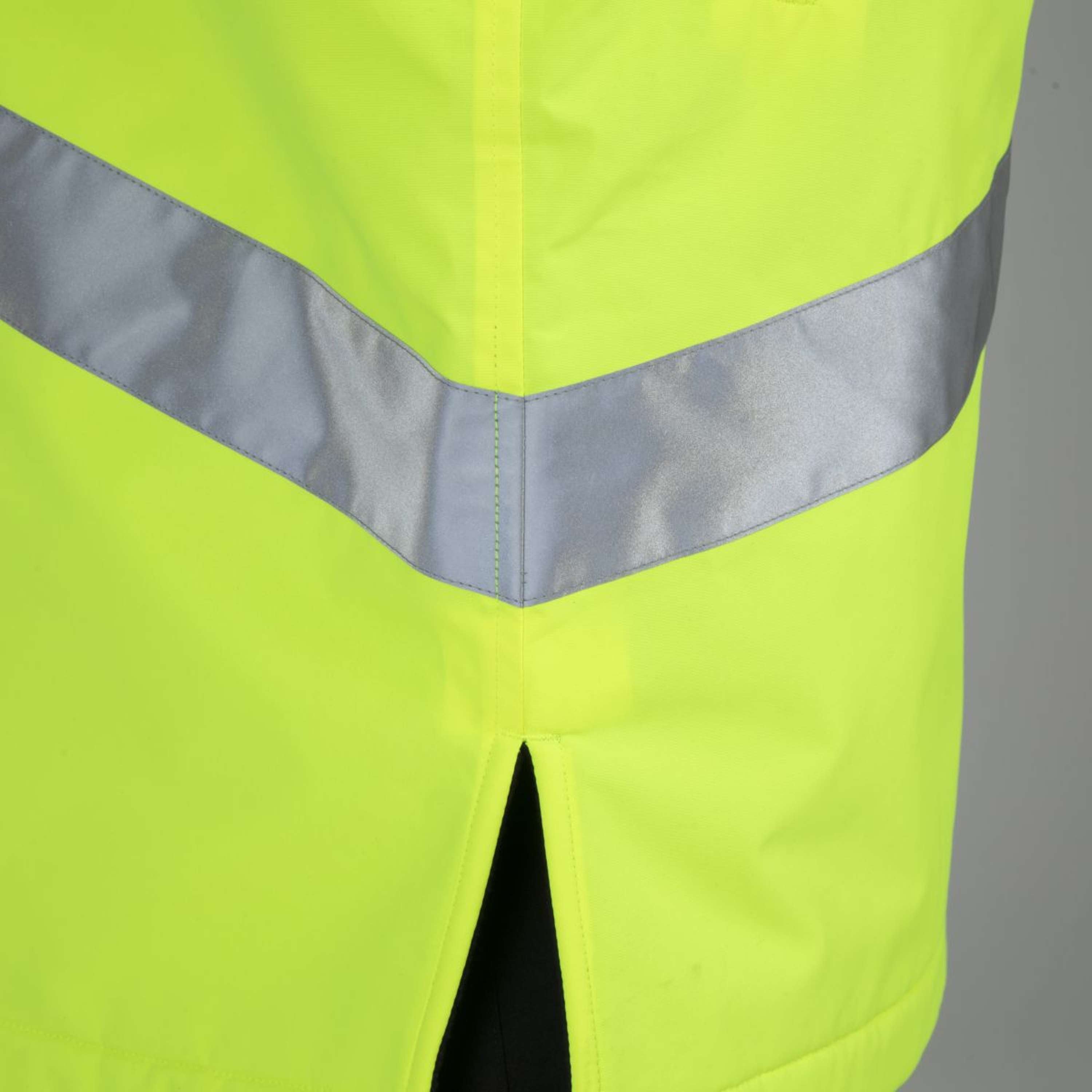 Equi-Flector by Shires Reflective Jacket Long Yellow