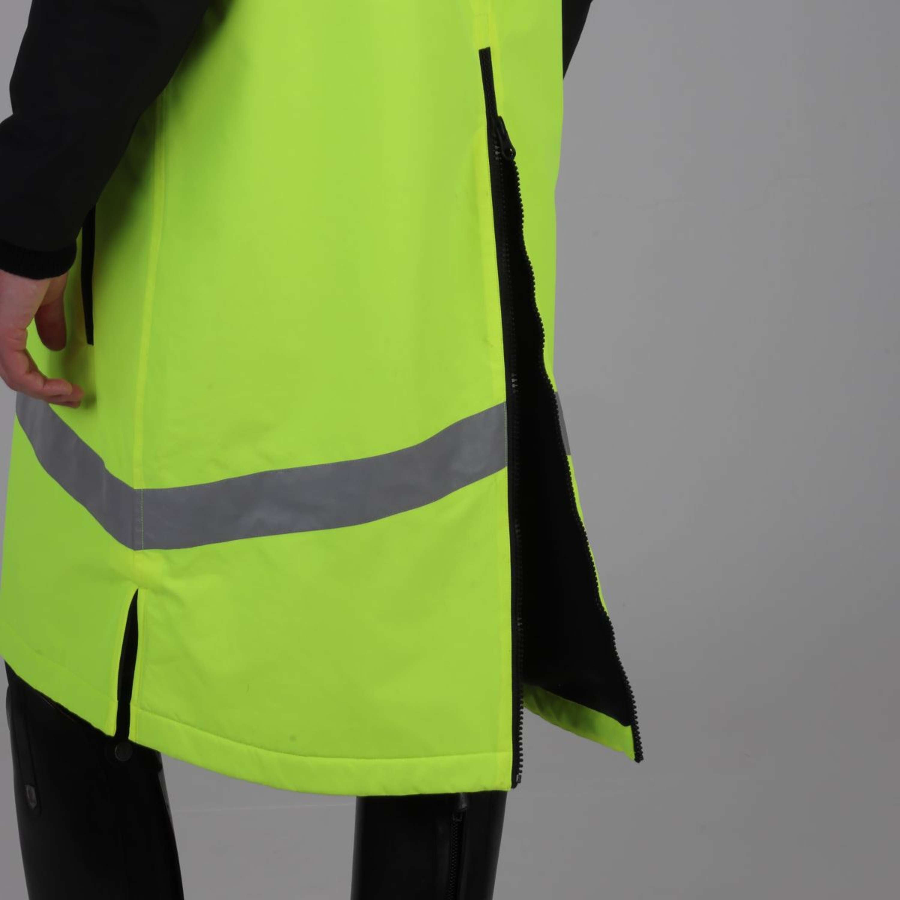 Equi-Flector by Shires Reflective Jacket Long Yellow