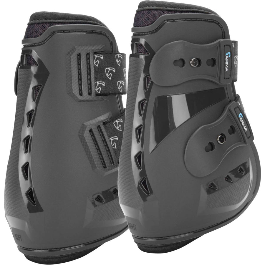 Arma by Shires Fetlock Boots Carbon Pro Black