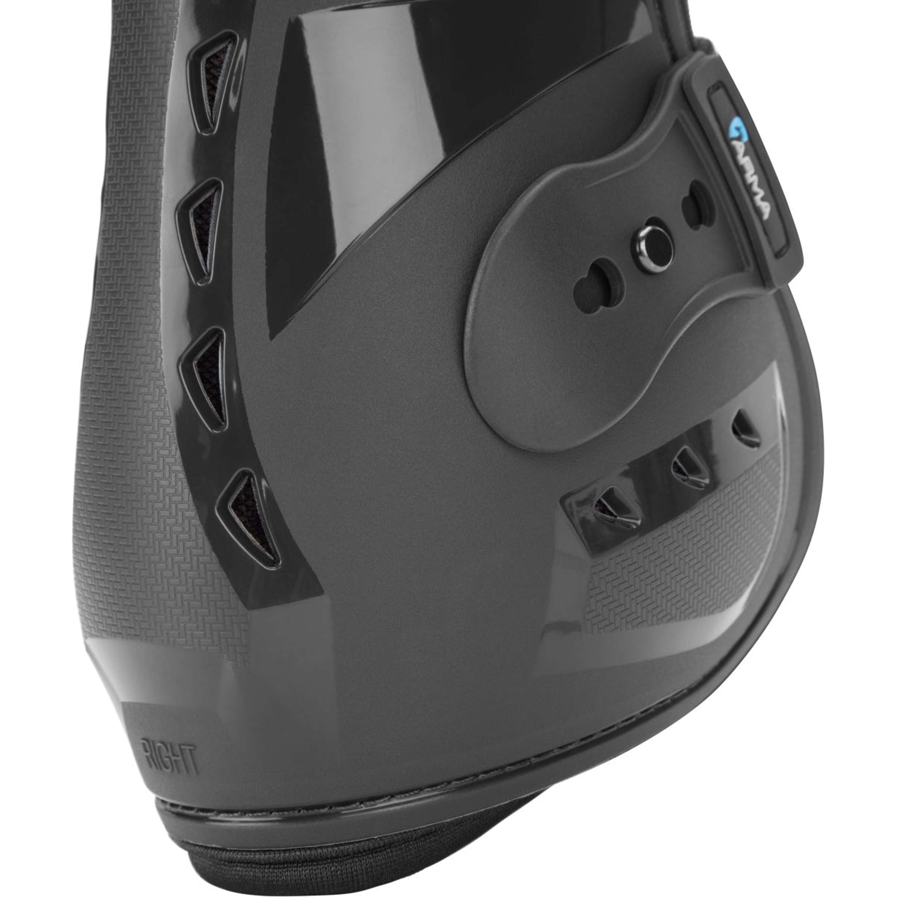 Arma by Shires Fetlock Boots Carbon Pro Black
