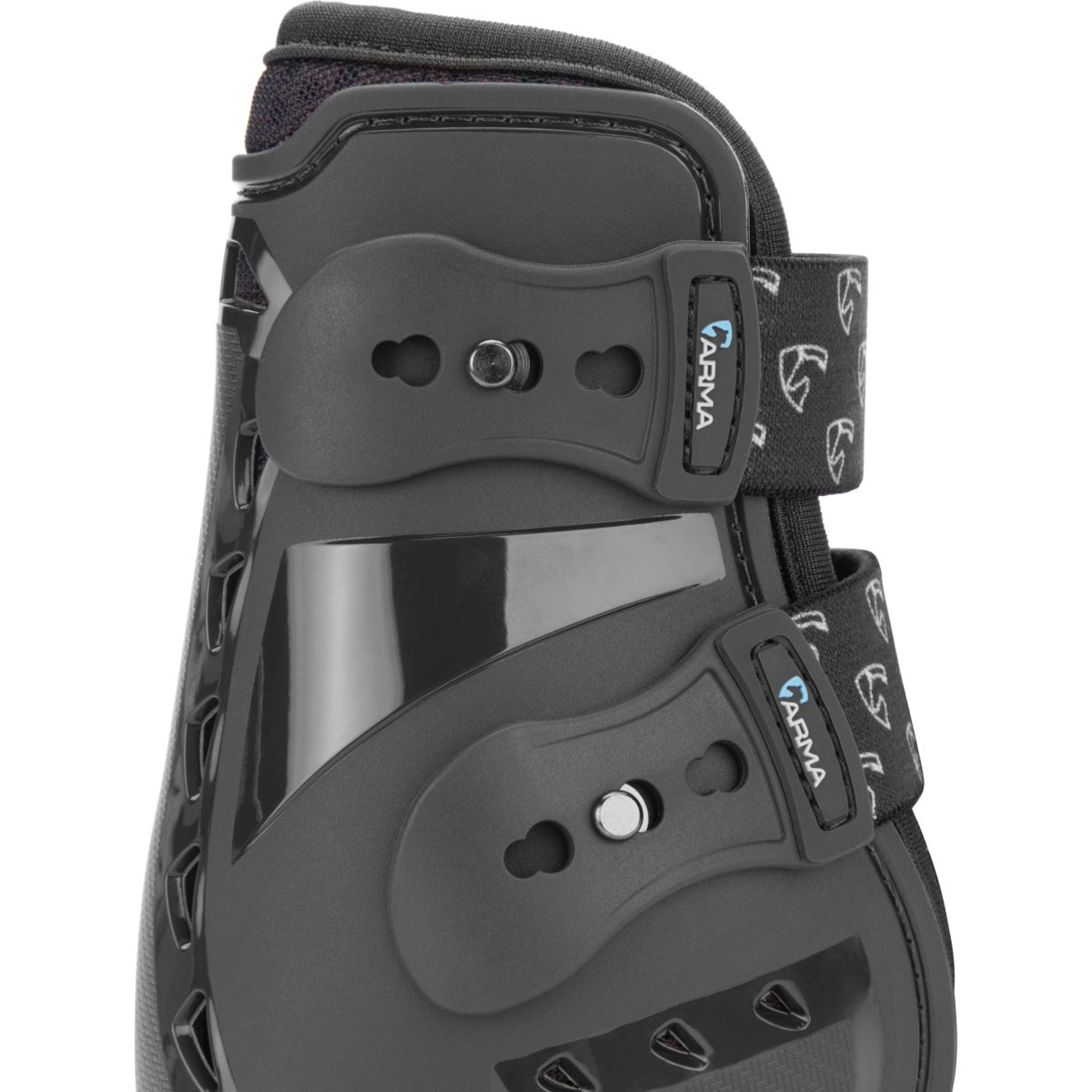 Arma by Shires Fetlock Boots Carbon Pro Black
