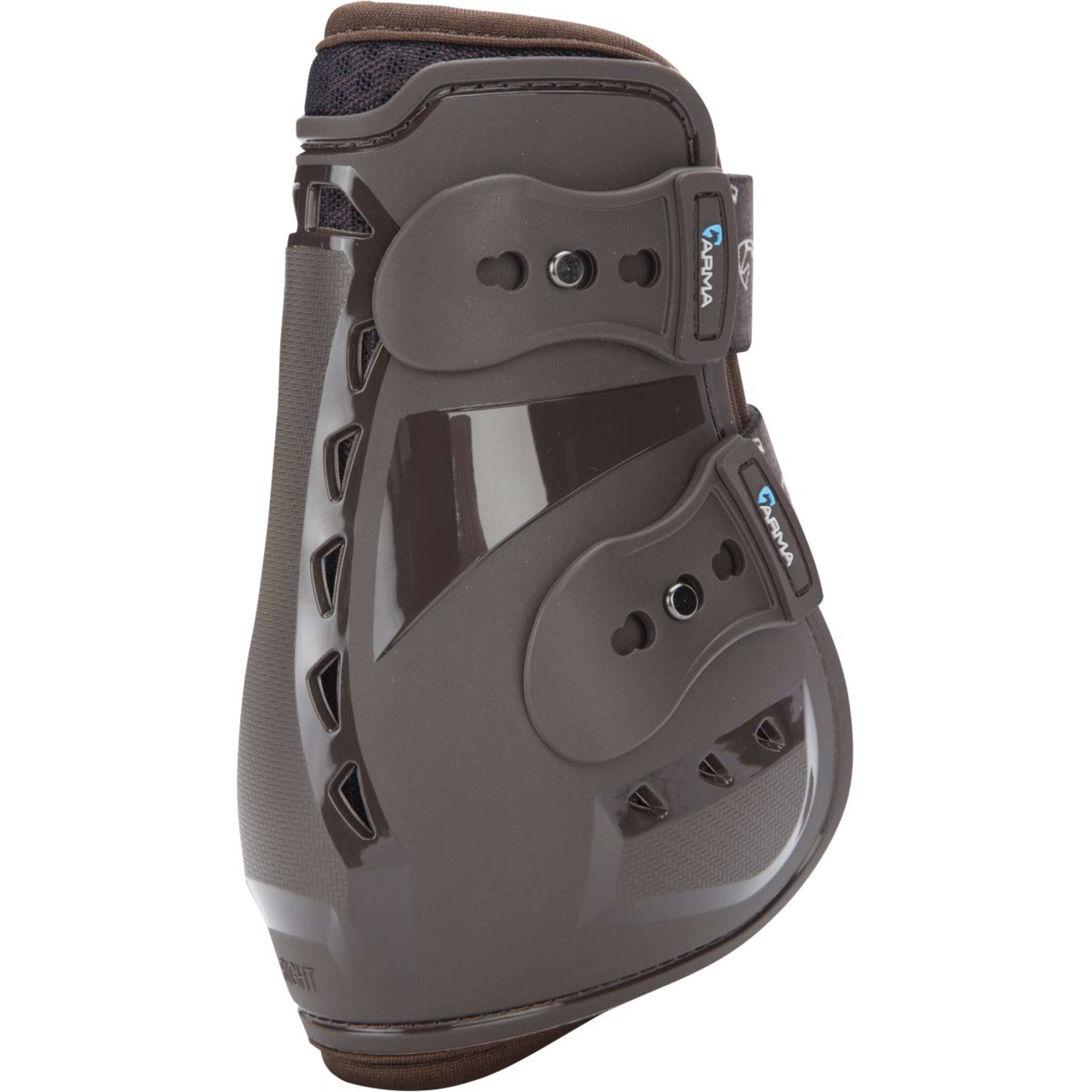 Arma by Shires Fetlock Boots Carbon Pro Brown