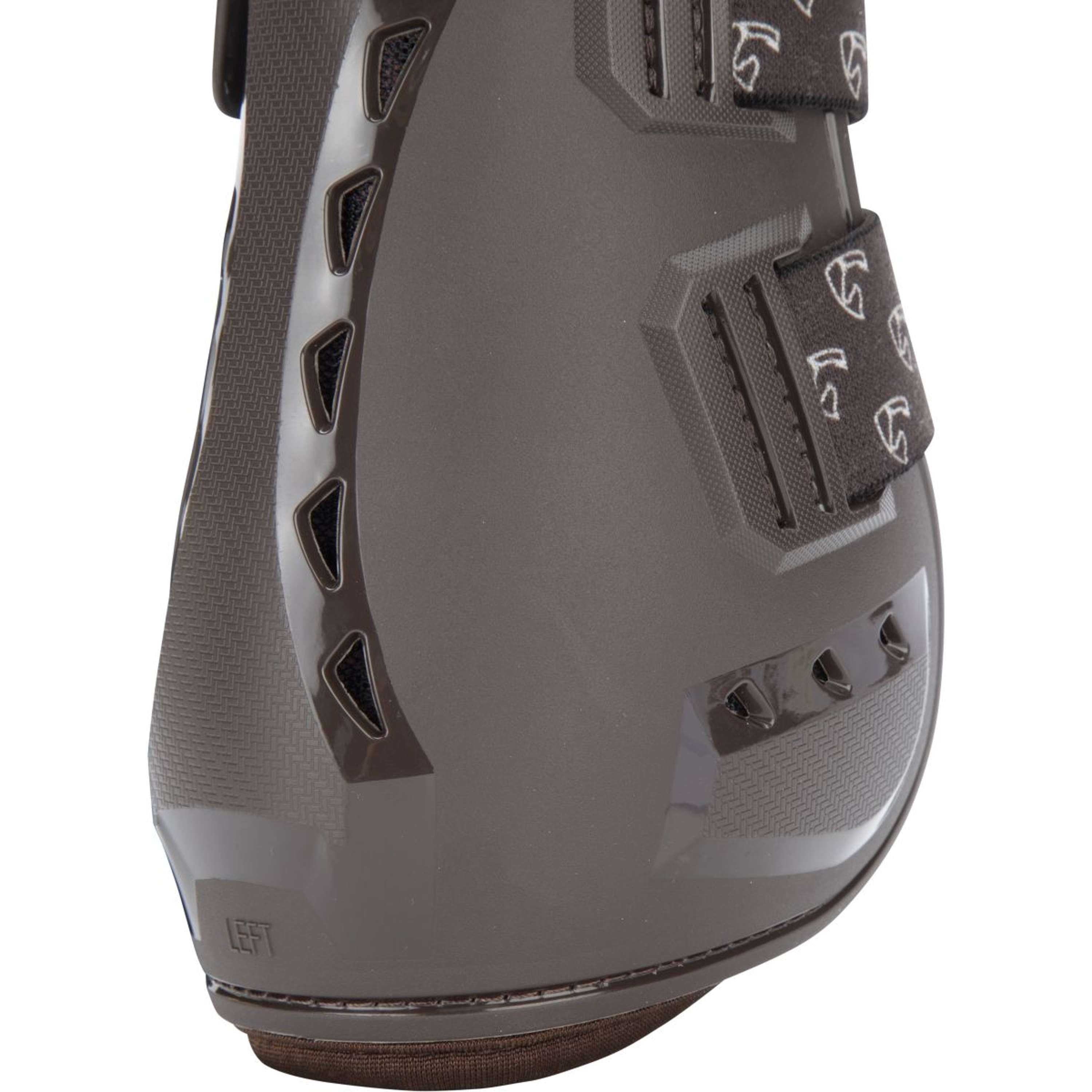 Arma by Shires Fetlock Boots Carbon Pro Brown