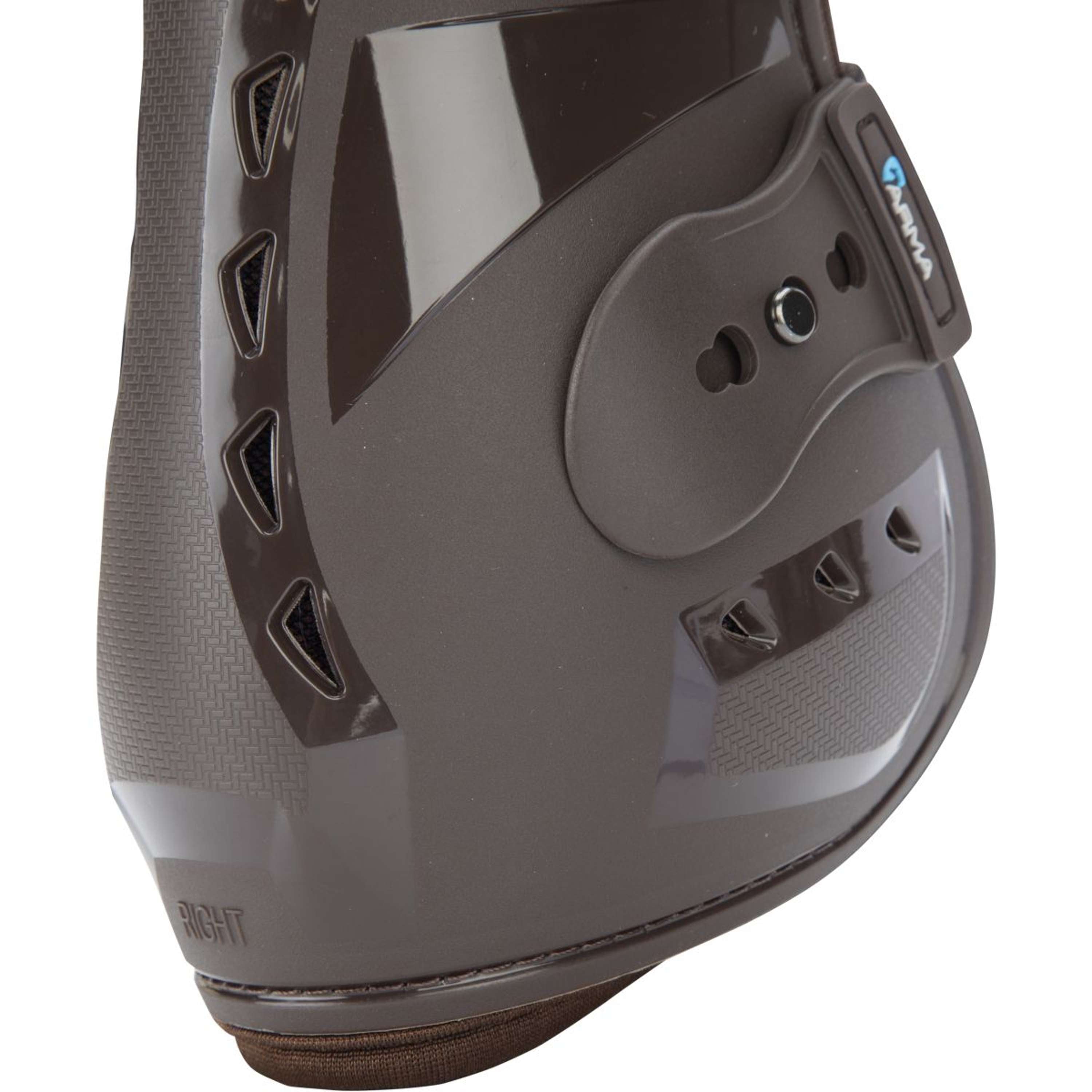Arma by Shires Fetlock Boots Carbon Pro Brown