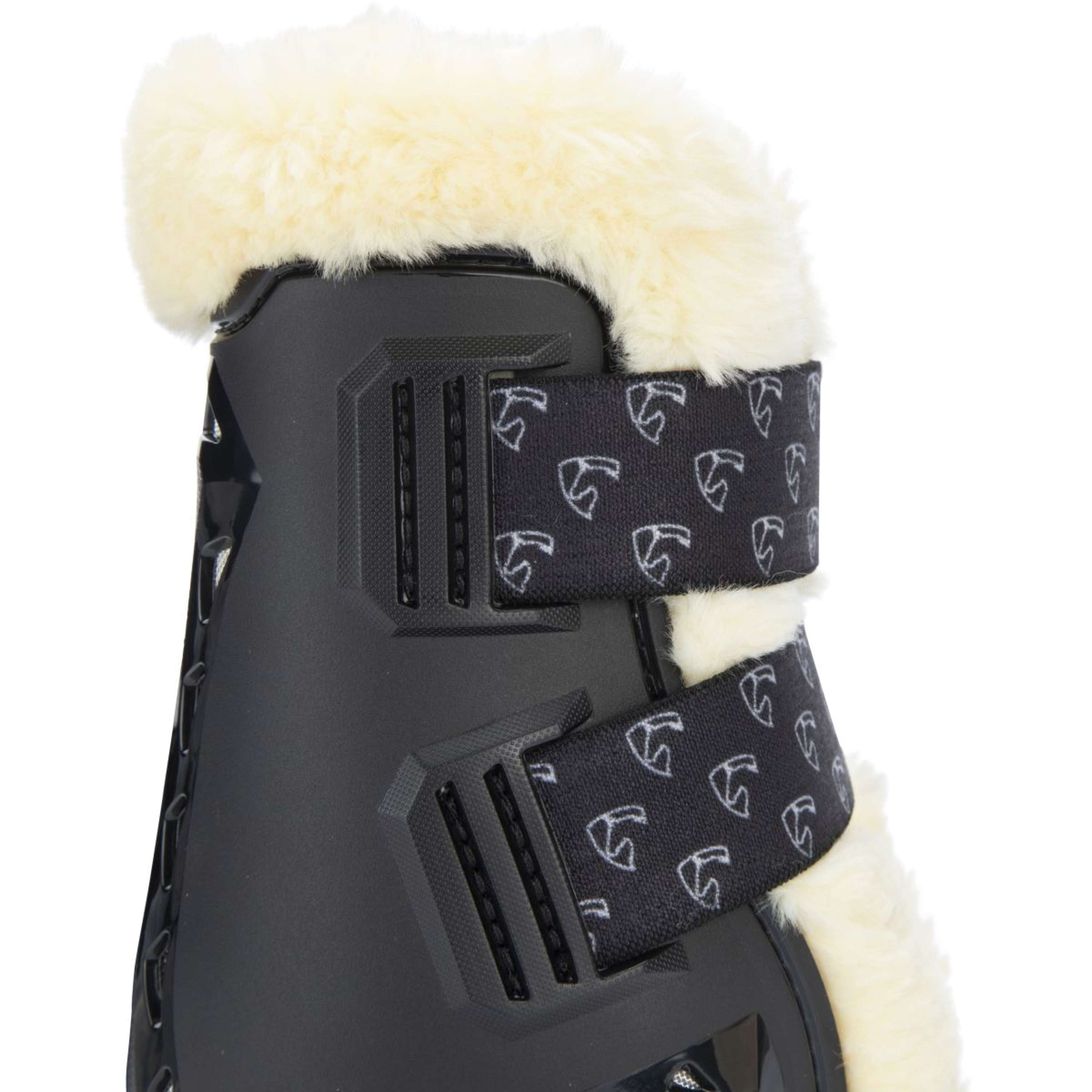 Arma by Shires Fetlock Boots Carbon Pro SupaFleece Black