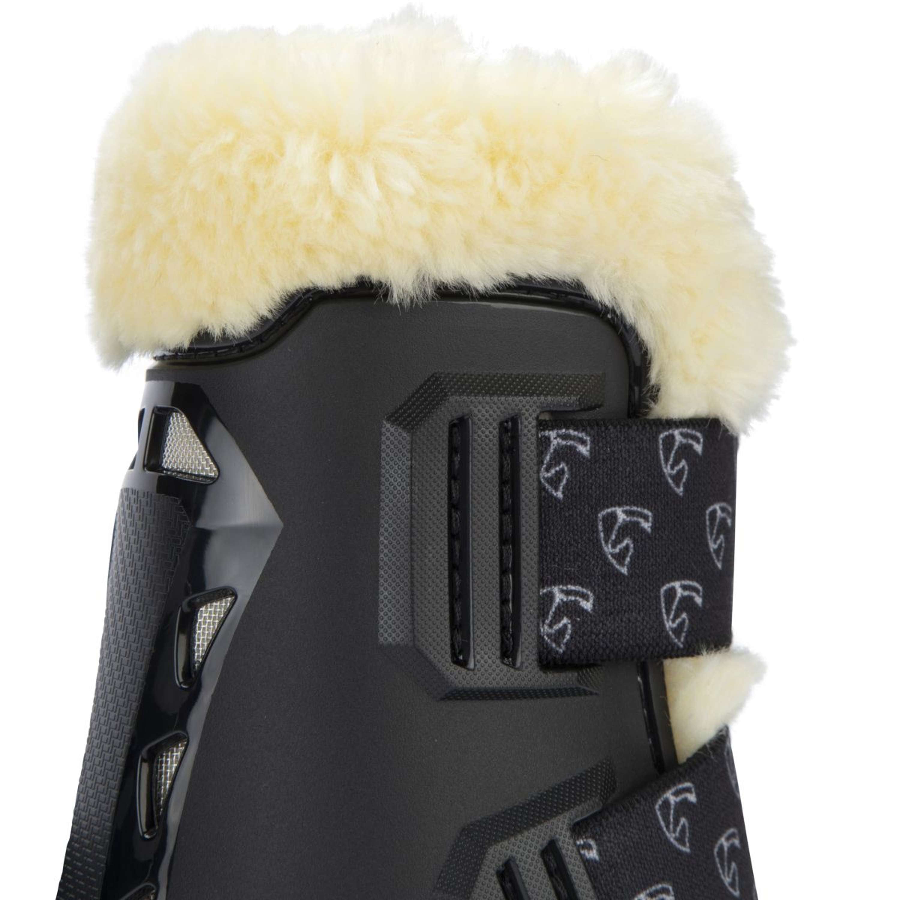 Arma by Shires Fetlock Boots Carbon Pro SupaFleece Black