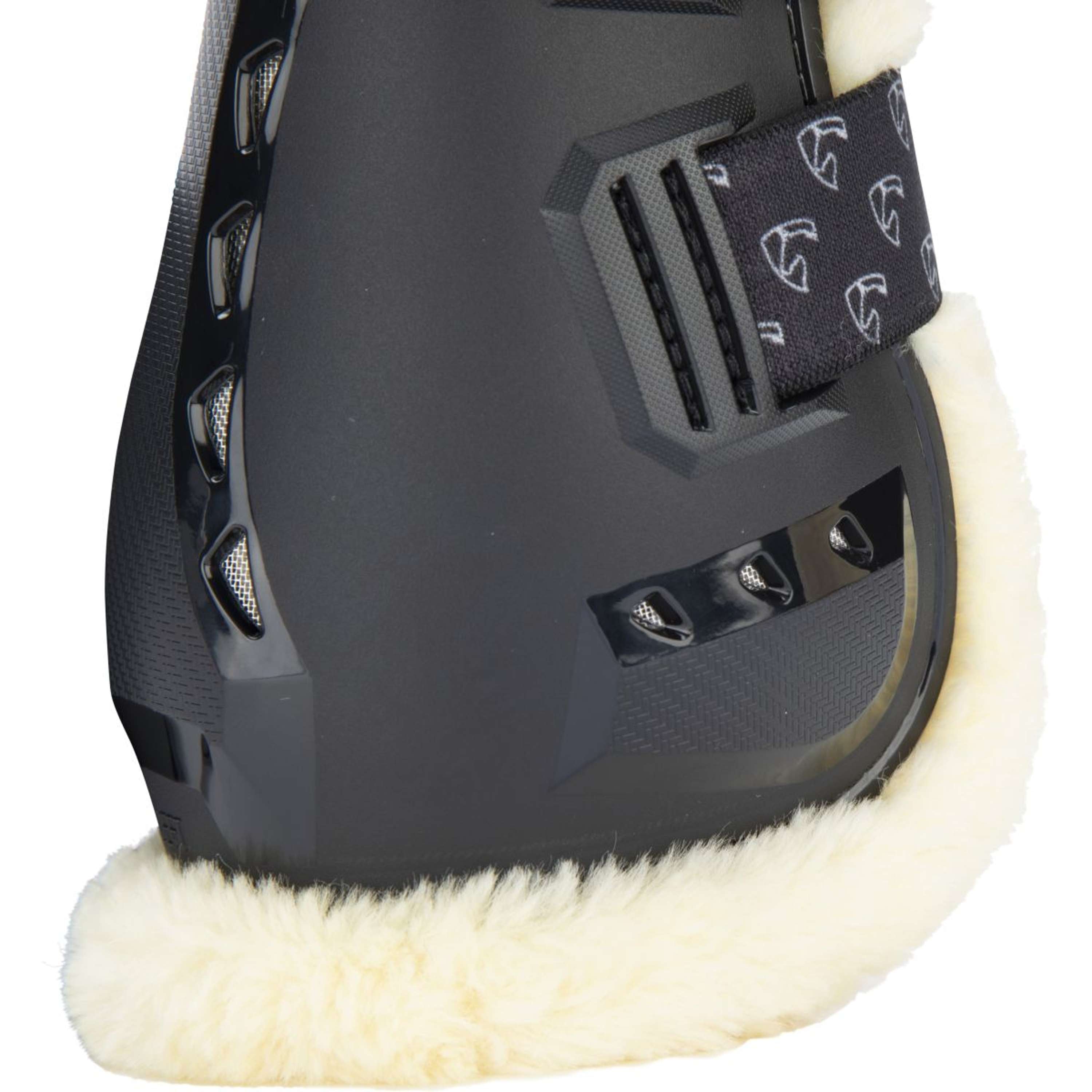 Arma by Shires Fetlock Boots Carbon Pro SupaFleece Black