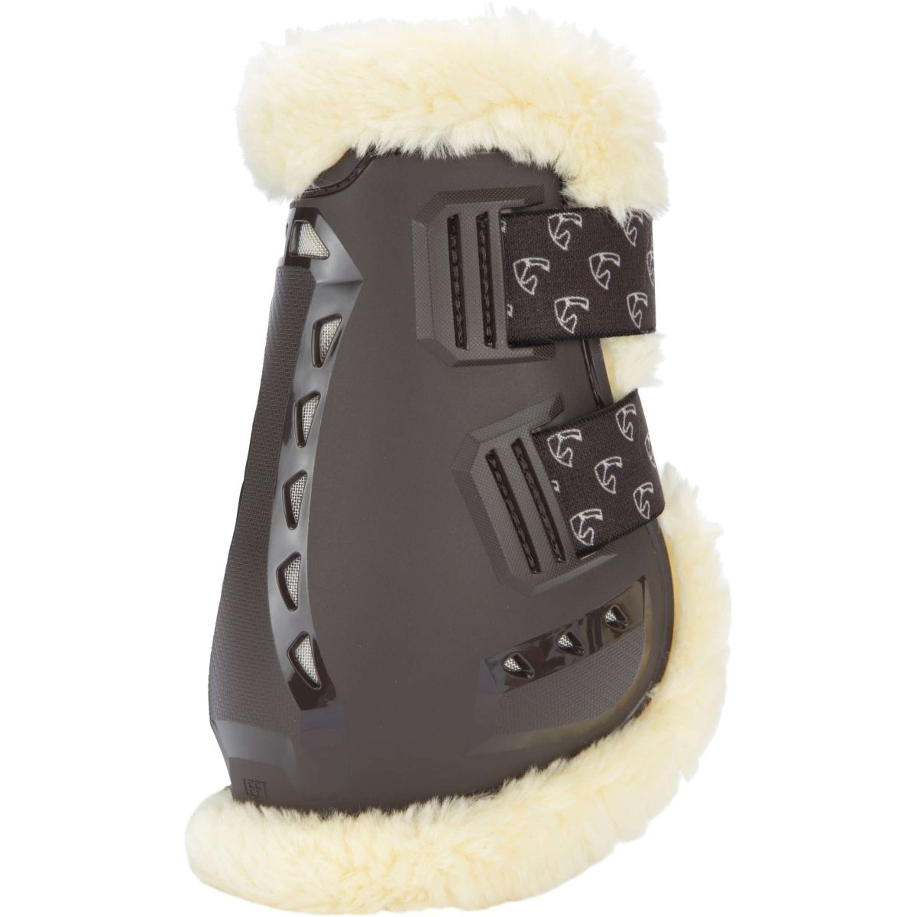 Arma by Shires Fetlock Boots Carbon Pro SupaFleece Brown