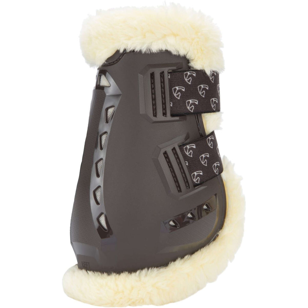 Arma by Shires Fetlock Boots Carbon Pro SupaFleece Brown