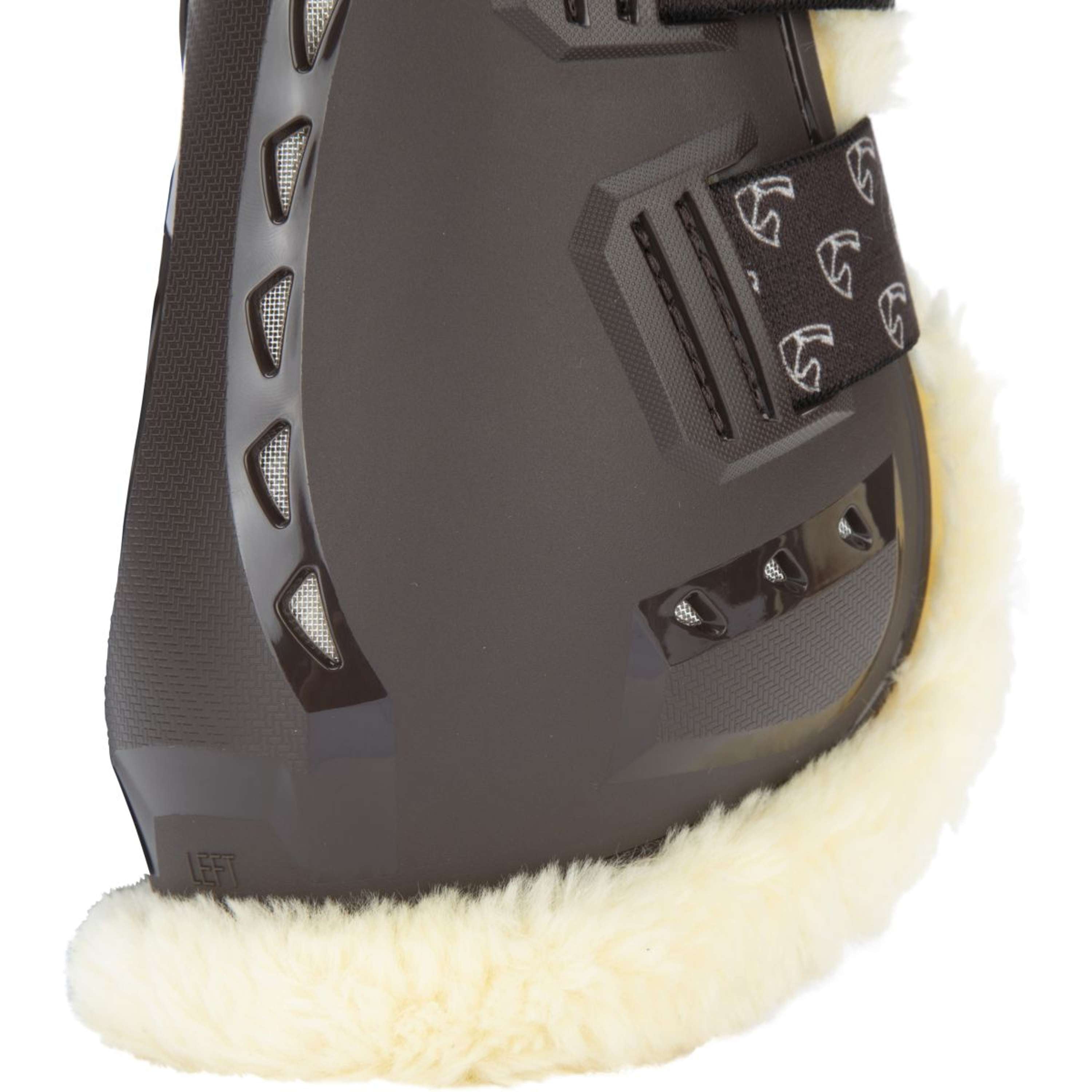 Arma by Shires Fetlock Boots Carbon Pro SupaFleece Brown