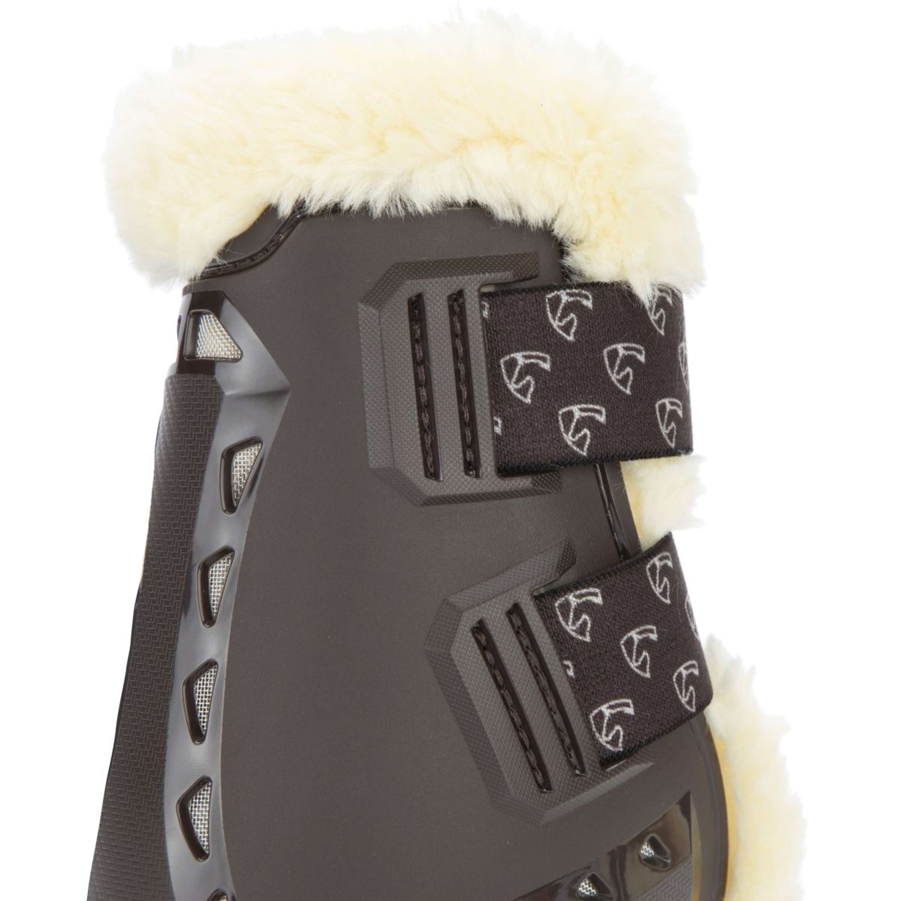 Arma by Shires Fetlock Boots Carbon Pro SupaFleece Brown