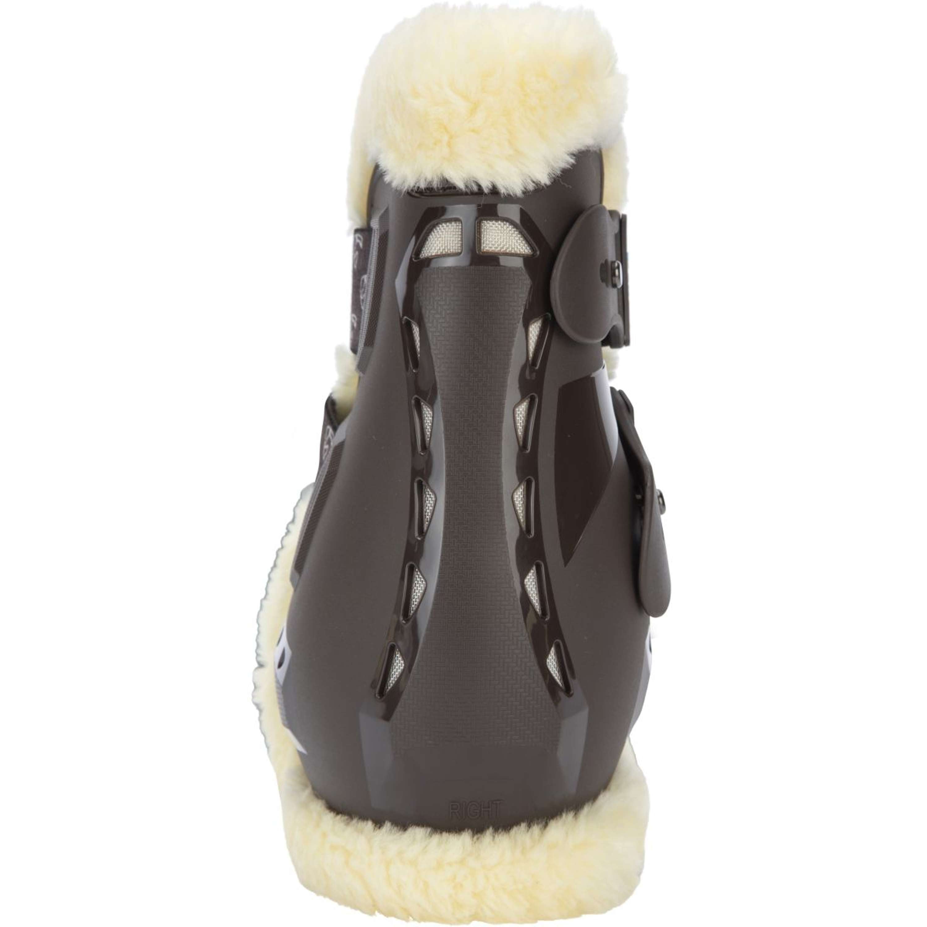 Arma by Shires Fetlock Boots Carbon Pro SupaFleece Brown