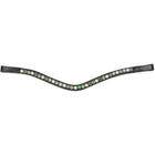Velociti by Shires Browband GARA Green Diamante Havana