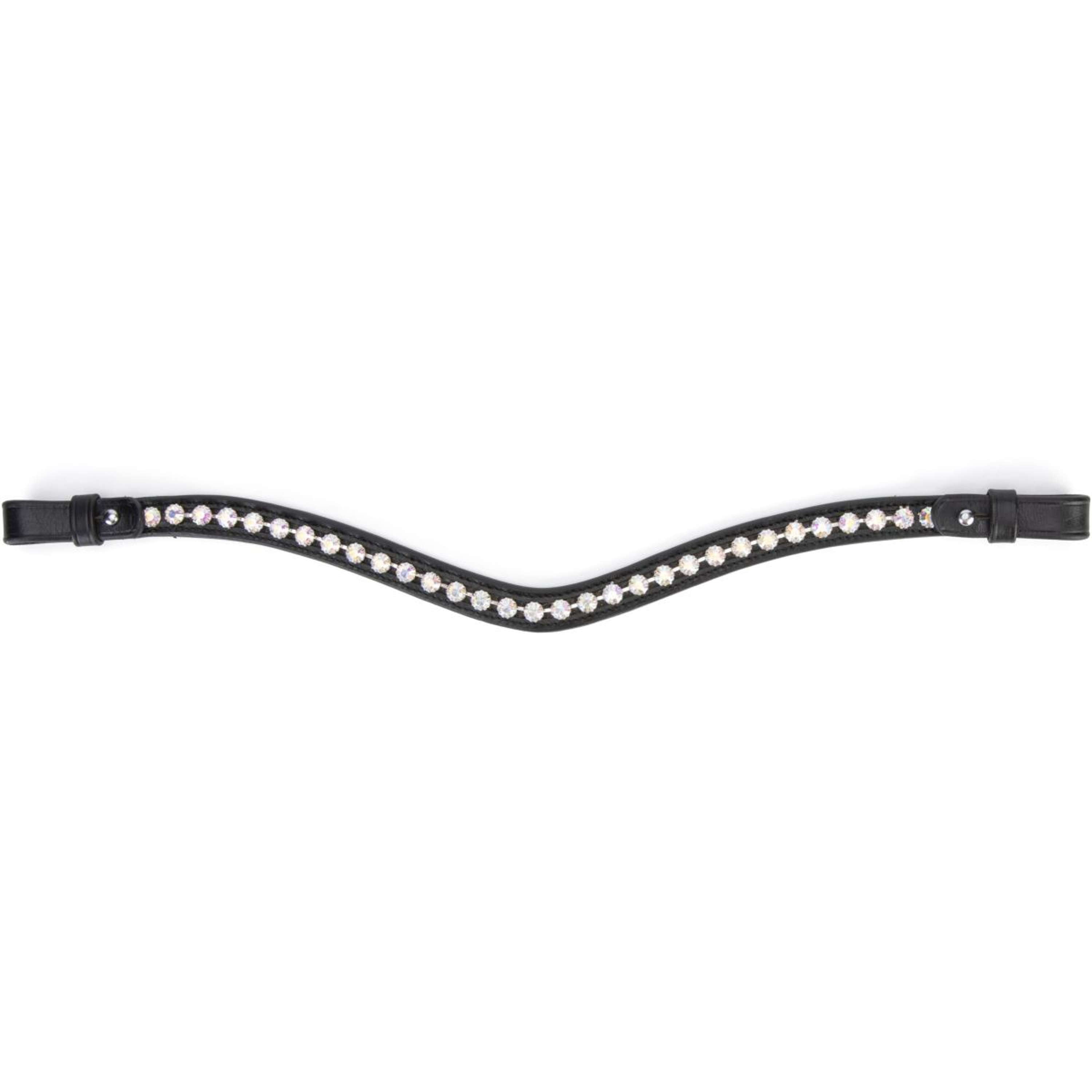 Velociti by Shires Browband GARA Iridescent Diamante Black