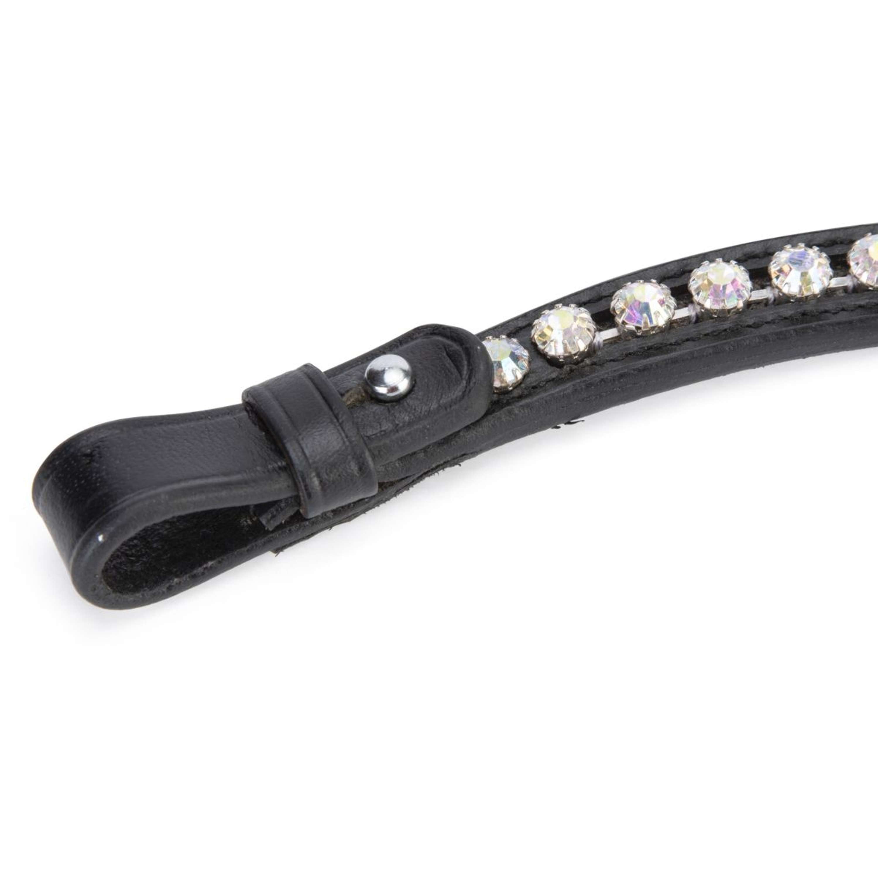 Velociti by Shires Browband GARA Iridescent Diamante Black