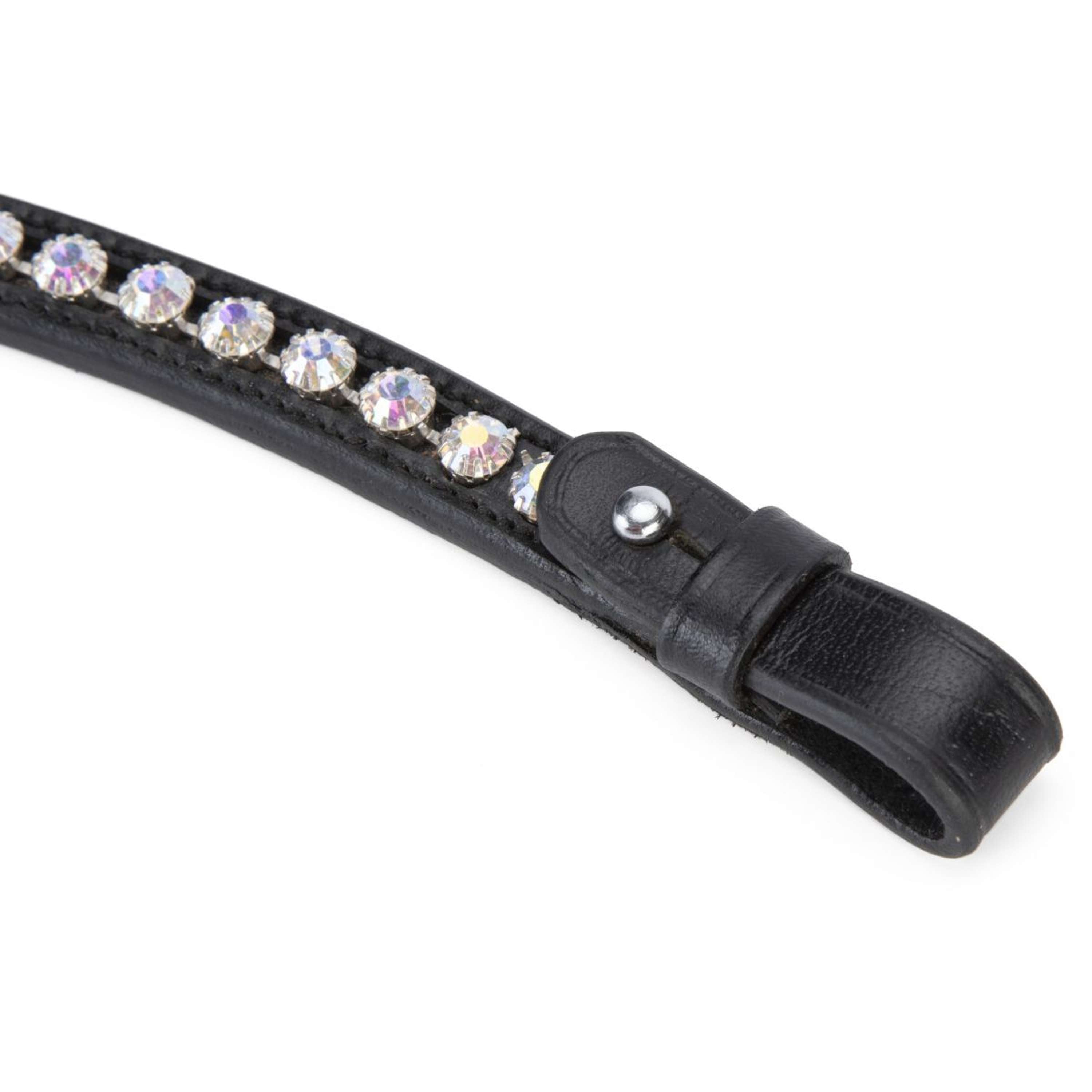 Velociti by Shires Browband GARA Iridescent Diamante Black