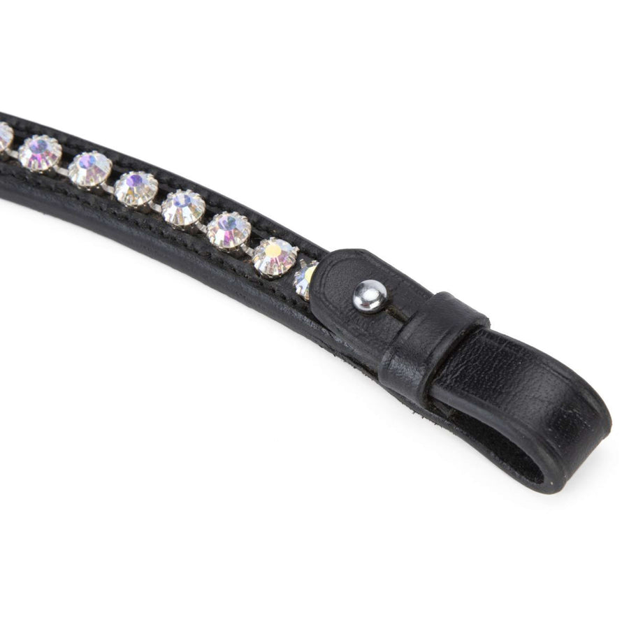 Velociti by Shires Browband GARA Iridescent Diamante Black