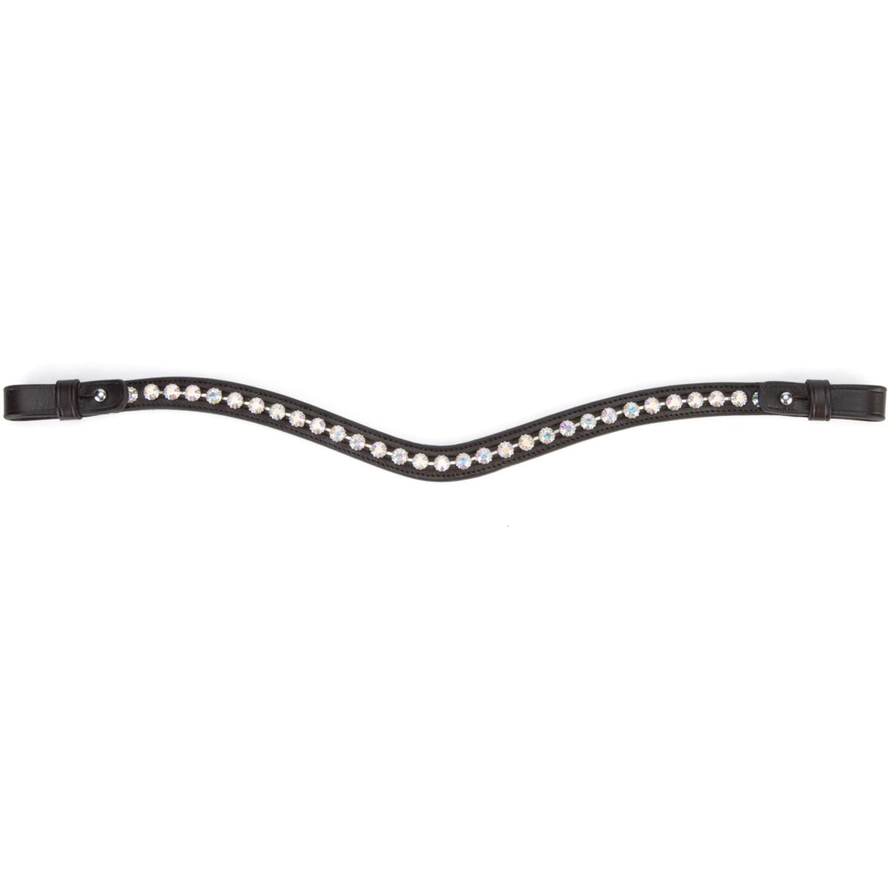 Velociti by Shires Browband GARA Iridescent Diamante Havana