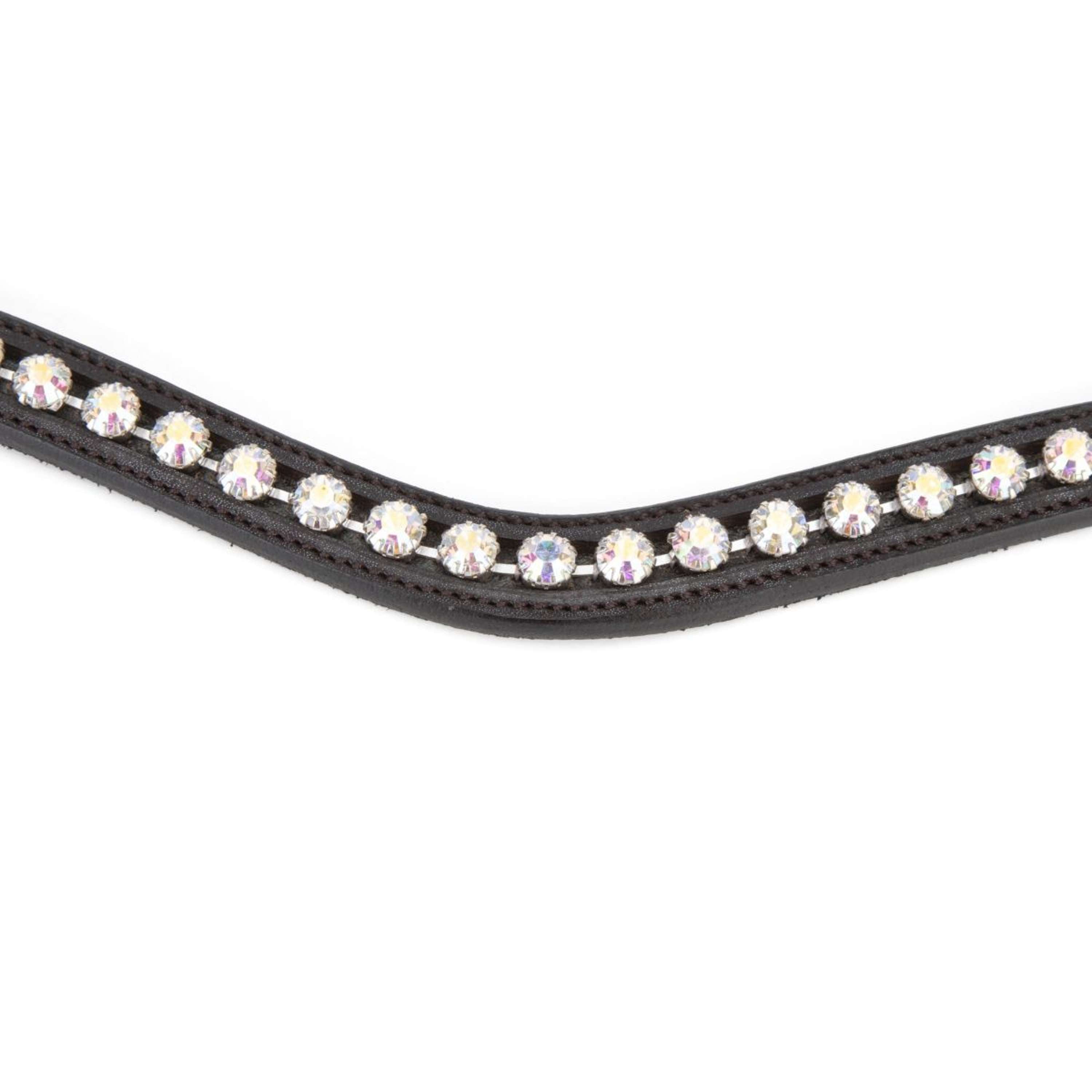 Velociti by Shires Browband GARA Iridescent Diamante Havana
