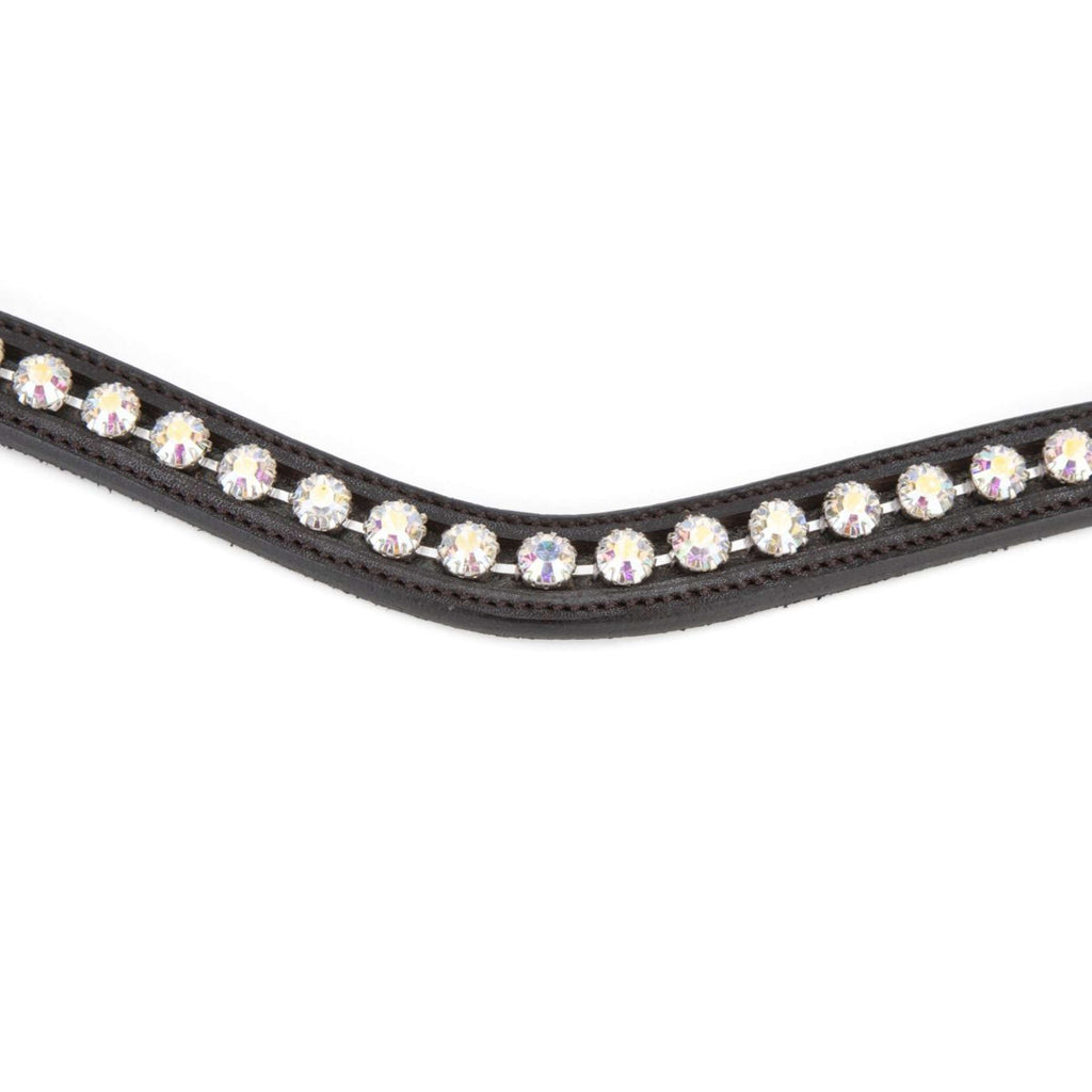 Velociti by Shires Browband GARA Iridescent Diamante Havana