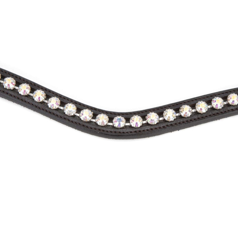 Velociti by Shires Browband GARA Iridescent Diamante Havana