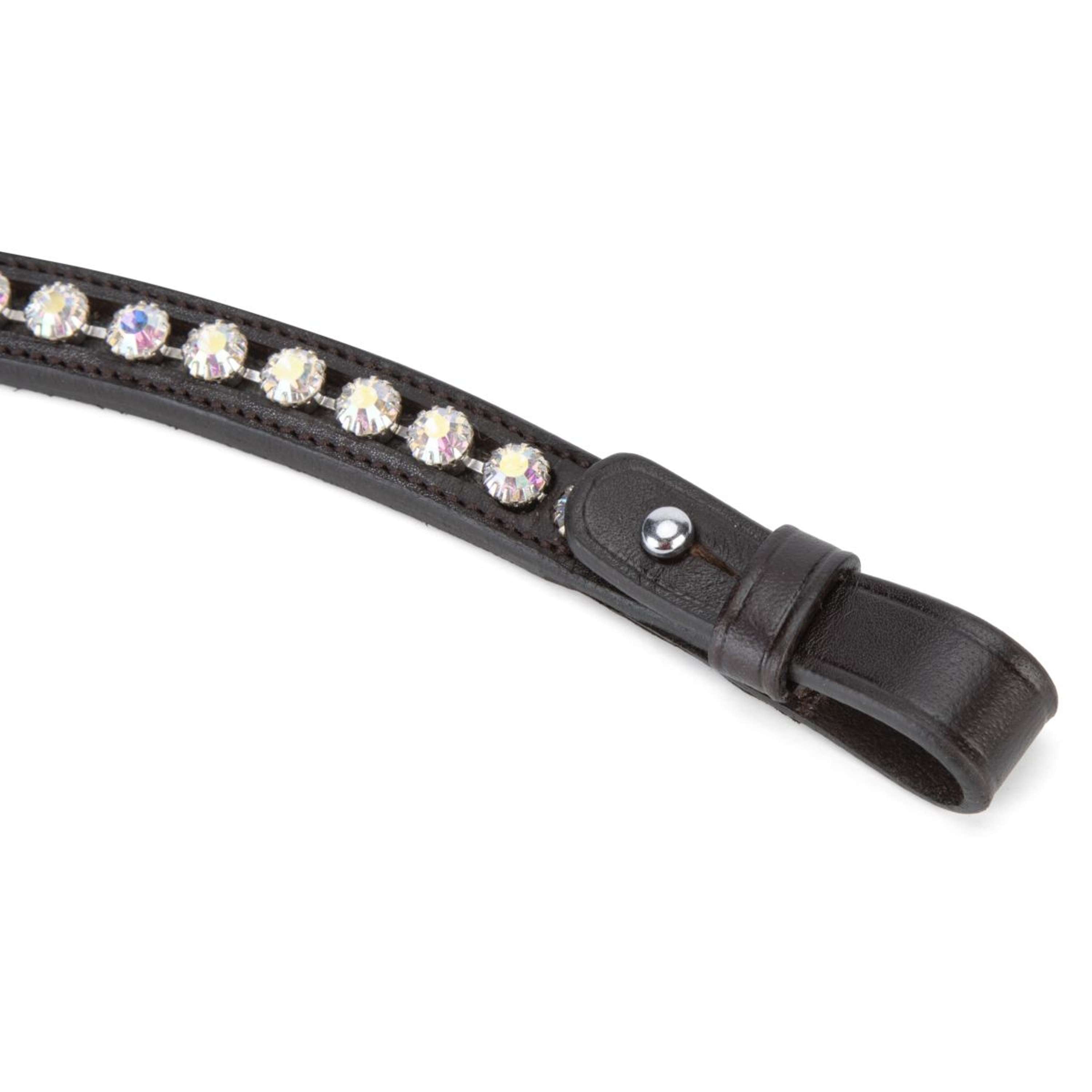 Velociti by Shires Browband GARA Iridescent Diamante Havana