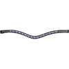 Velociti by Shires Browband GARA Blue Diamante Black