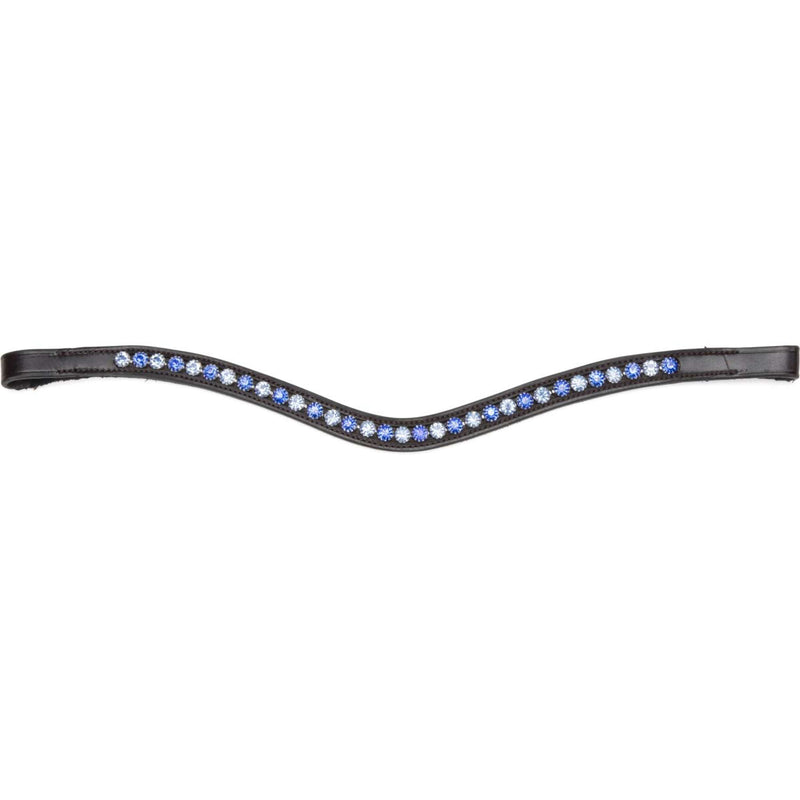 Velociti by Shires Browband GARA Blue Diamante Black