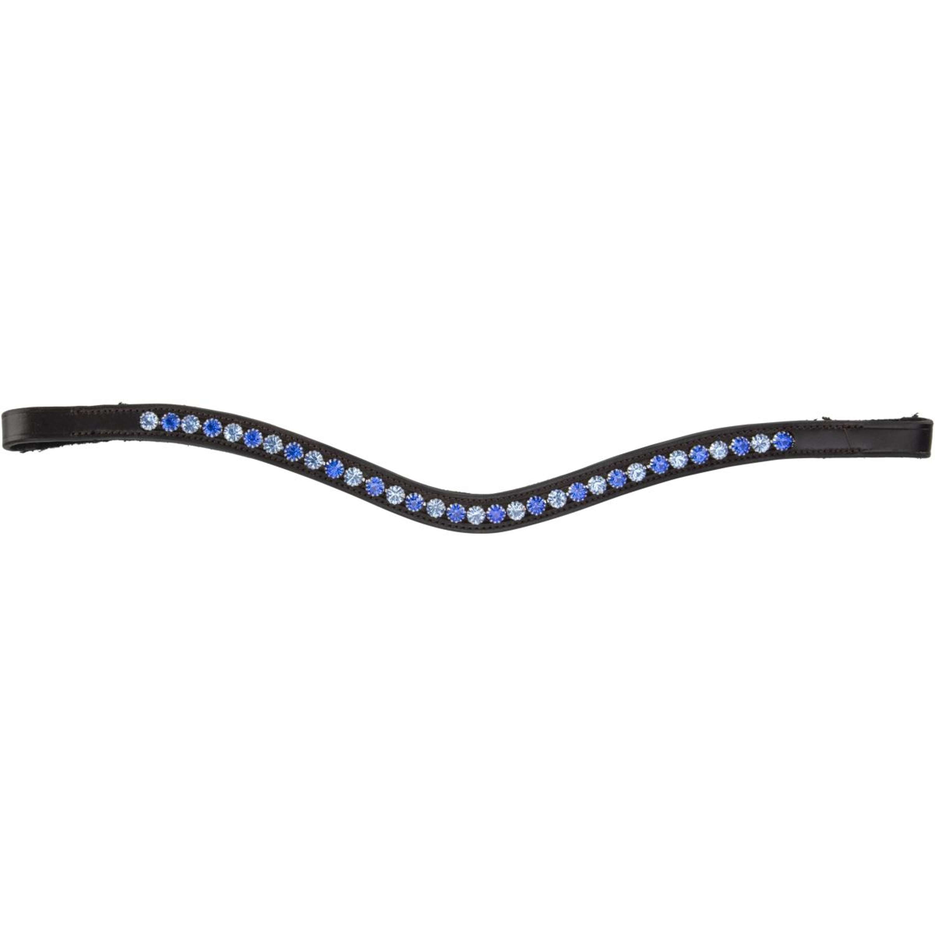 Velociti by Shires Browband GARA Blue Diamante Havana