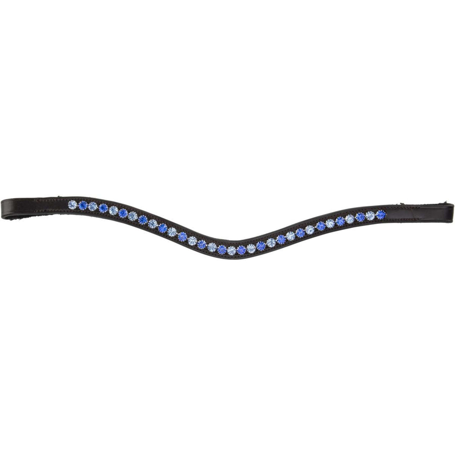 Velociti by Shires Browband GARA Blue Diamante Havana