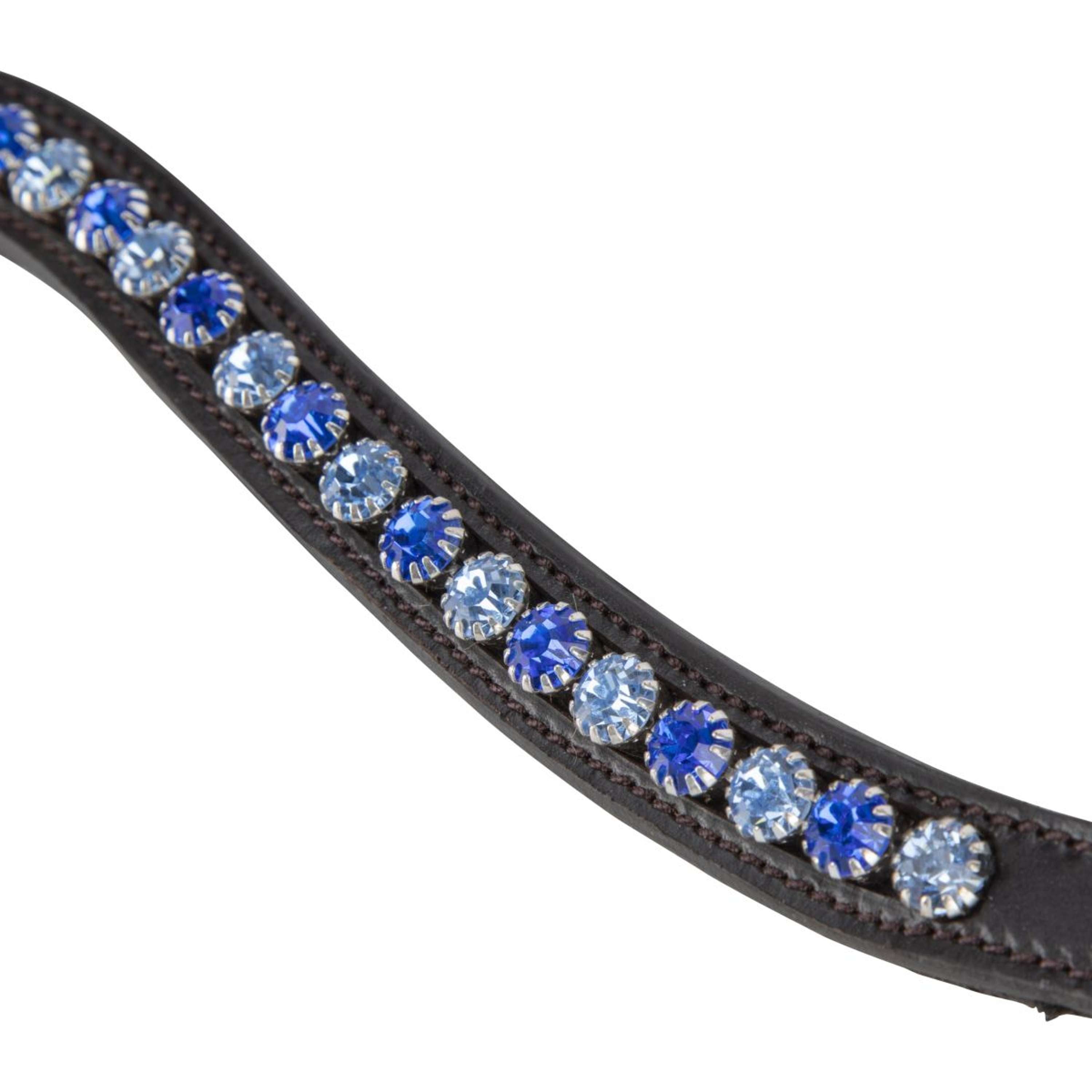 Velociti by Shires Browband GARA Blue Diamante Havana