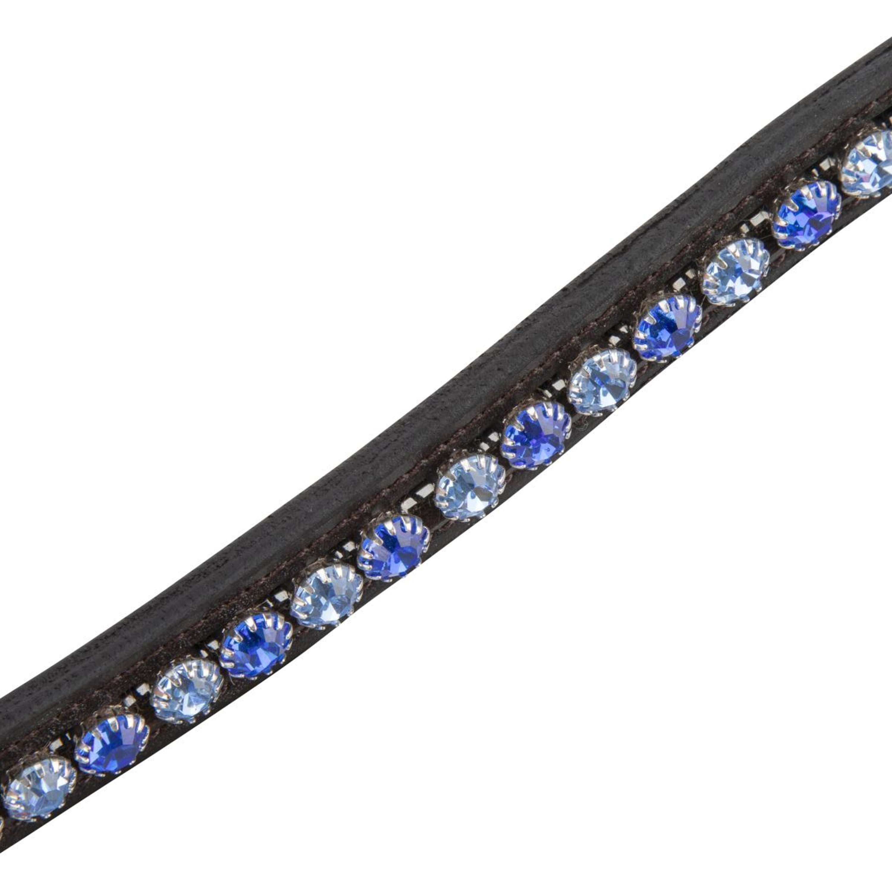 Velociti by Shires Browband GARA Blue Diamante Havana