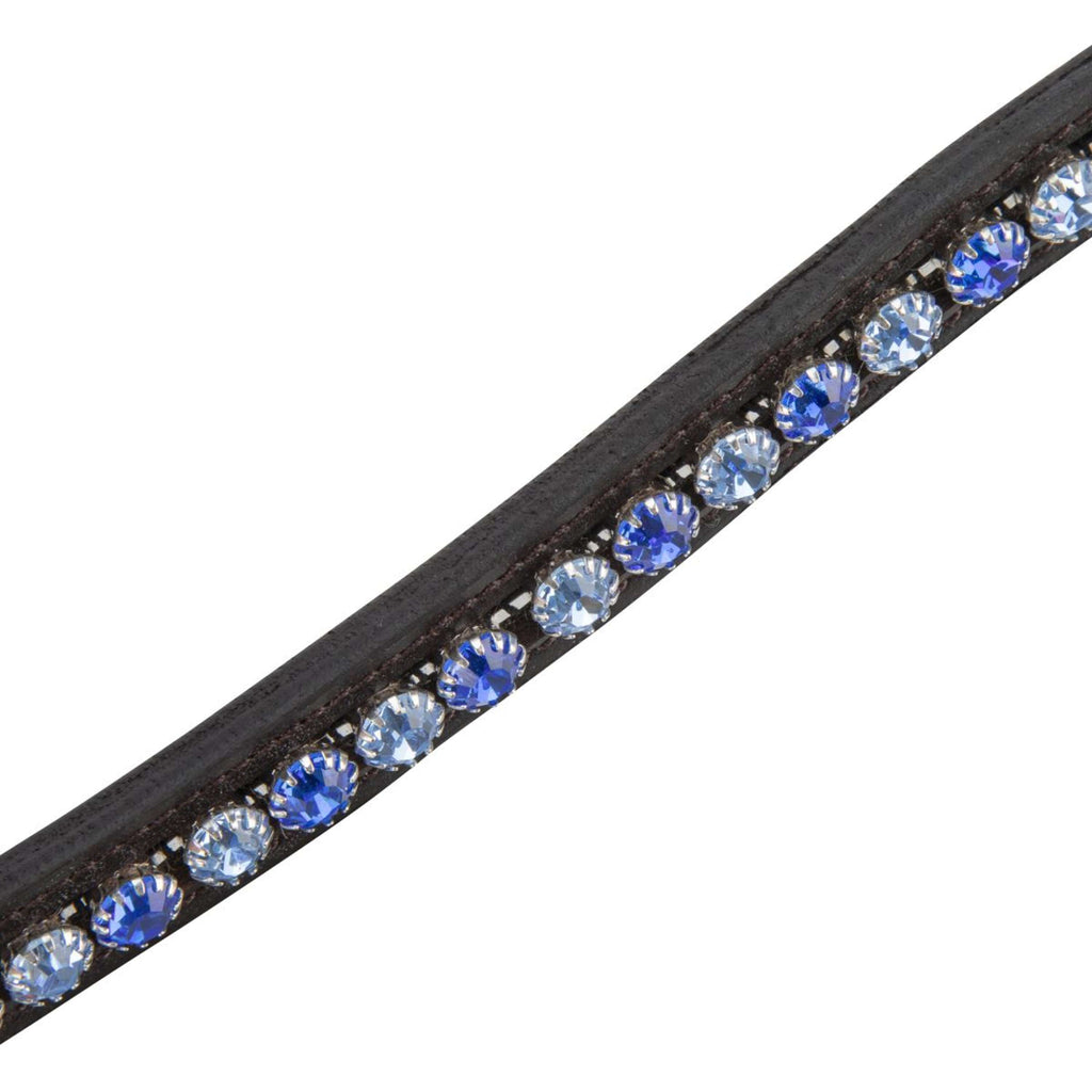 Velociti by Shires Browband GARA Blue Diamante Havana