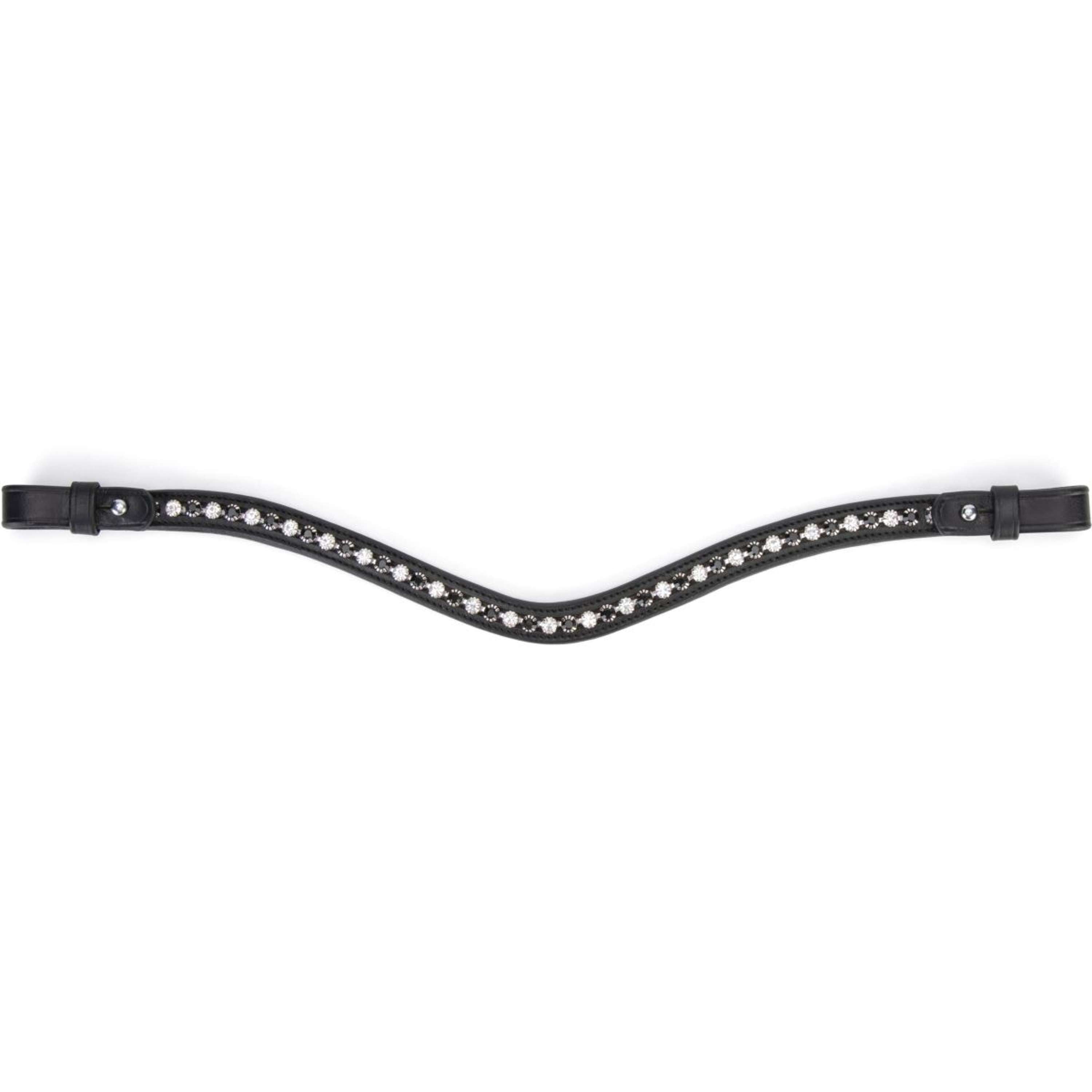 Velociti by Shires Browband GARA Black Diamante Black