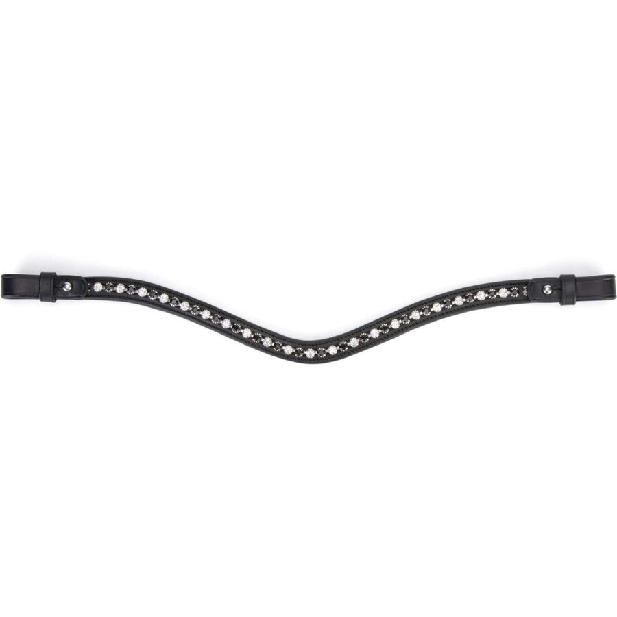 Velociti by Shires Browband GARA Black Diamante Black