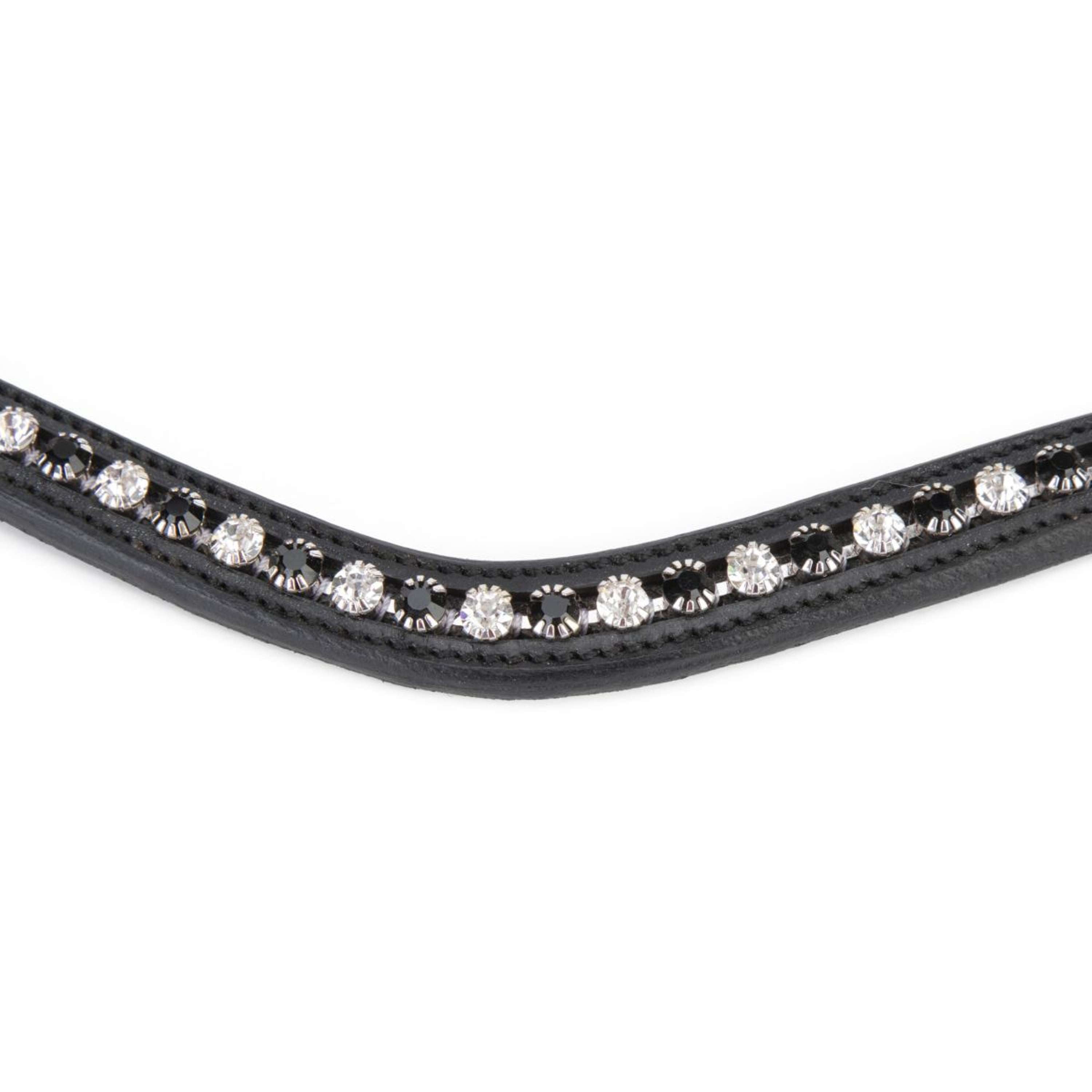 Velociti by Shires Browband GARA Black Diamante Black