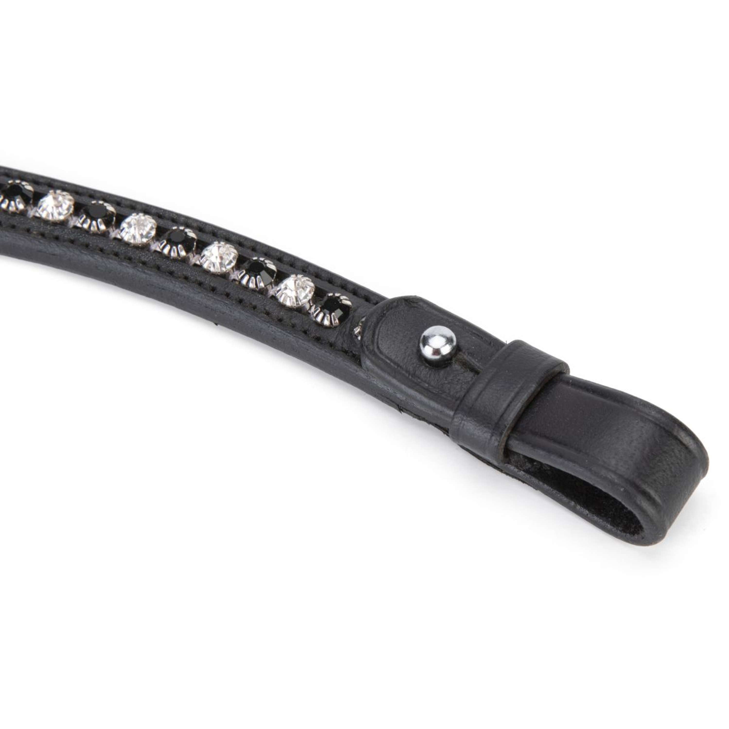 Velociti by Shires Browband GARA Black Diamante Black