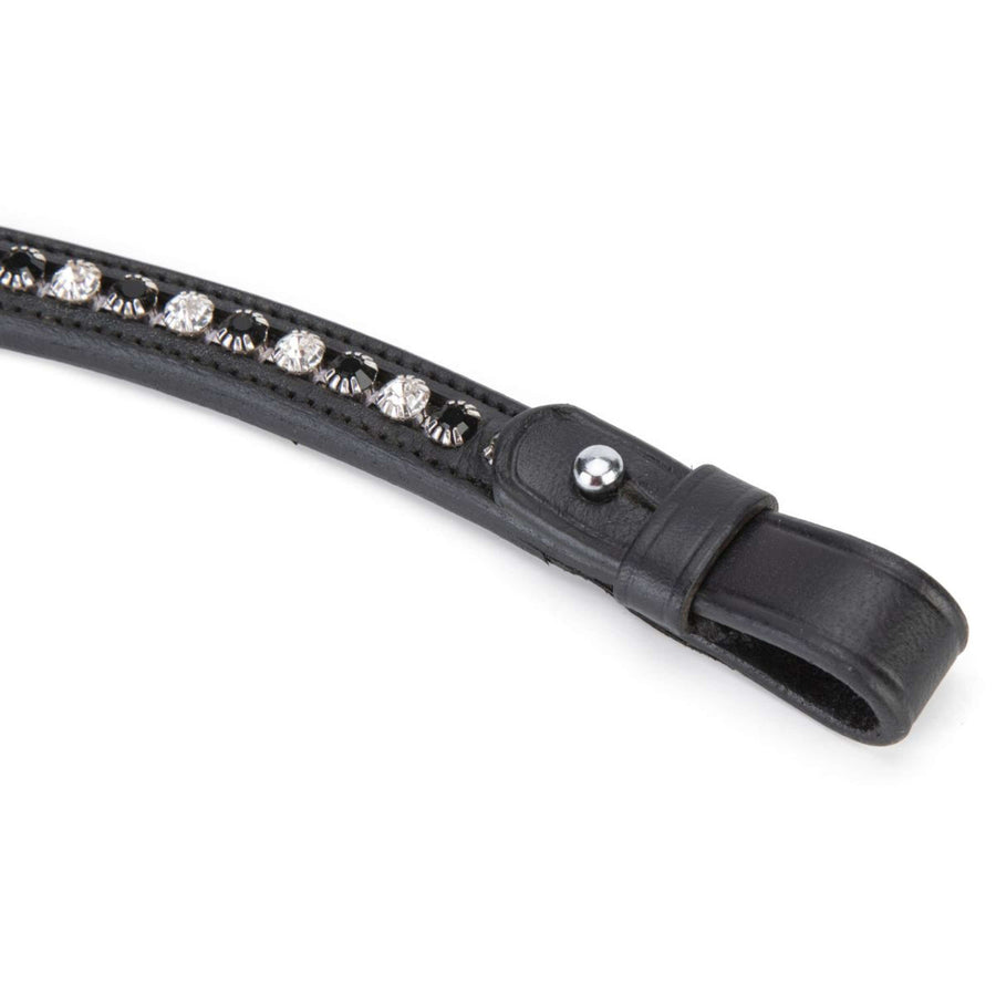 Velociti by Shires Browband GARA Black Diamante Black