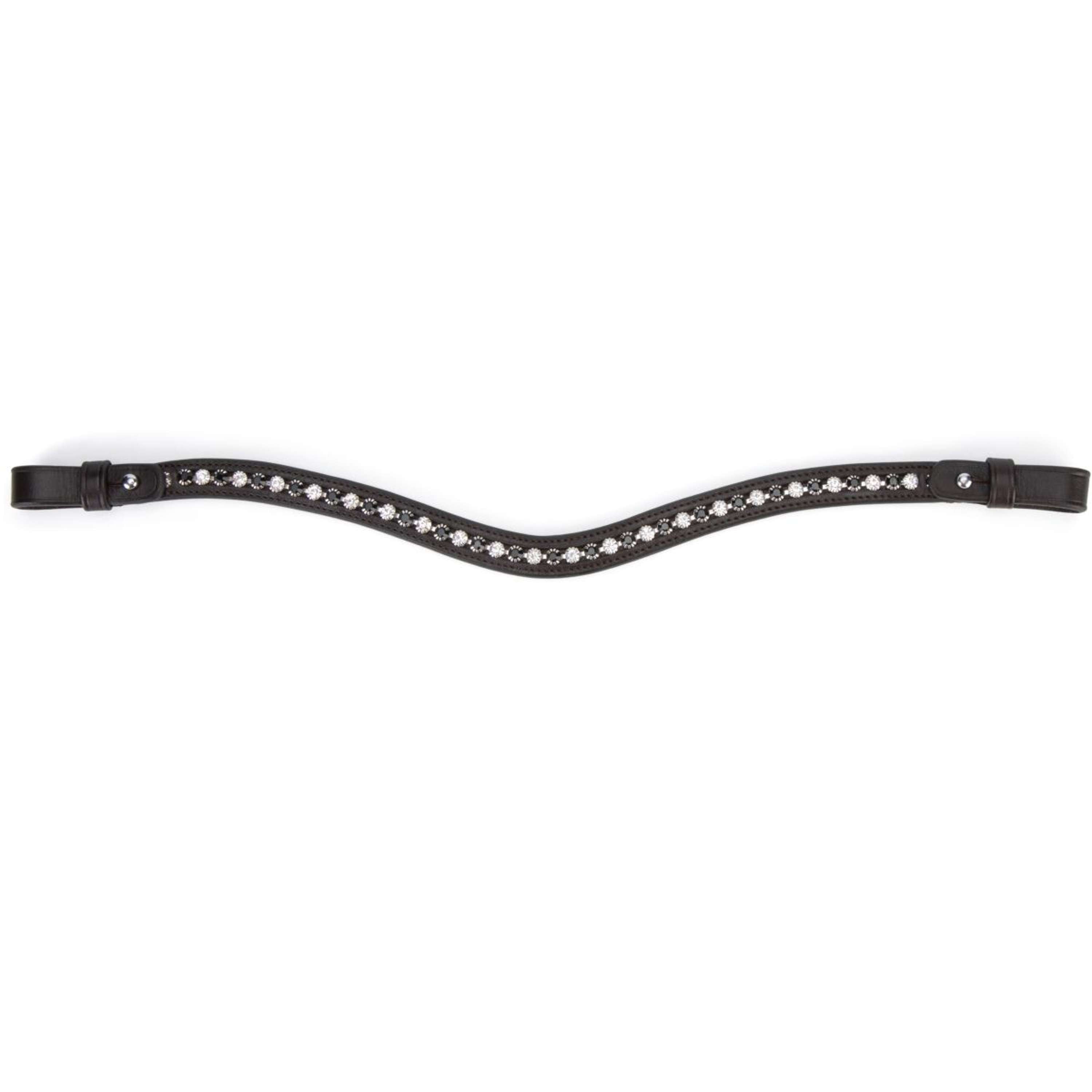 Velociti by Shires Browband GARA Black Diamante Havana