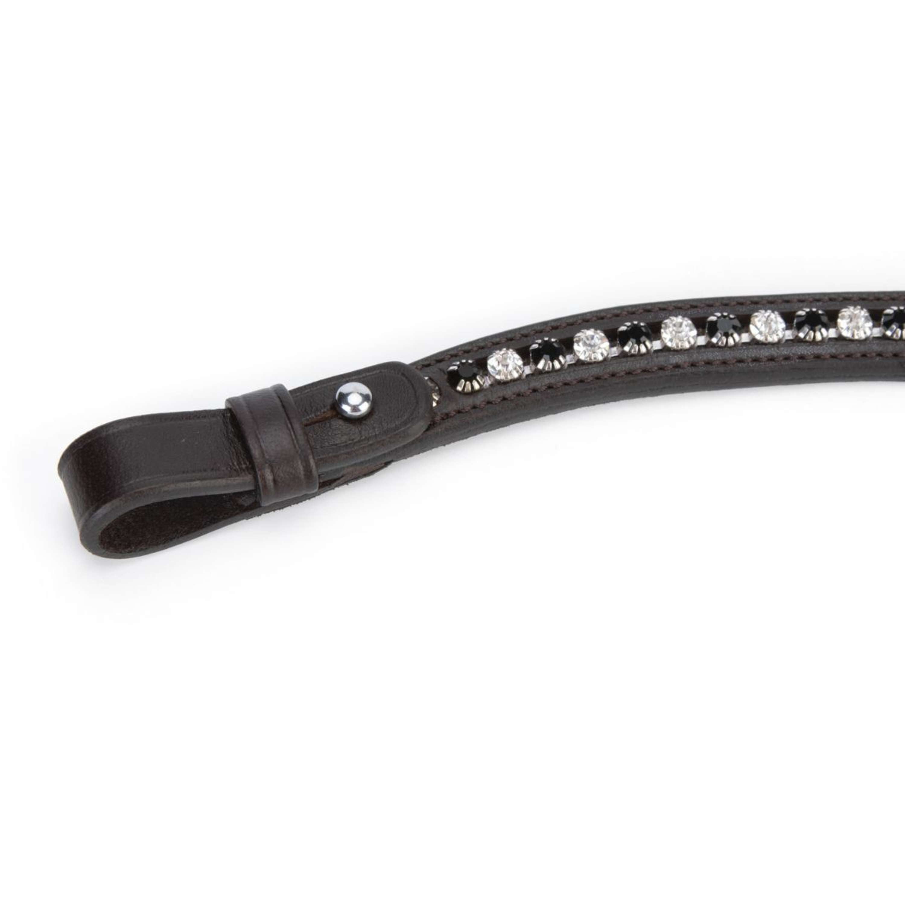 Velociti by Shires Browband GARA Black Diamante Havana