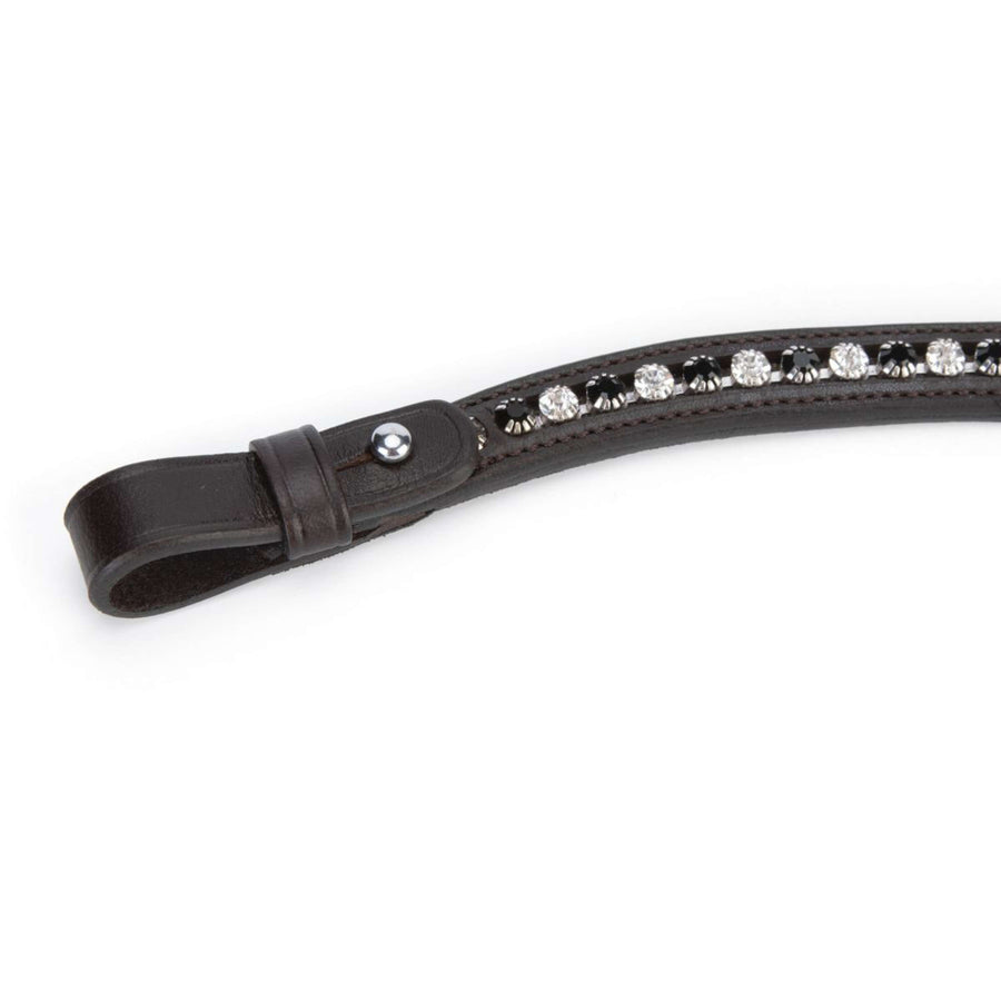 Velociti by Shires Browband GARA Black Diamante Havana