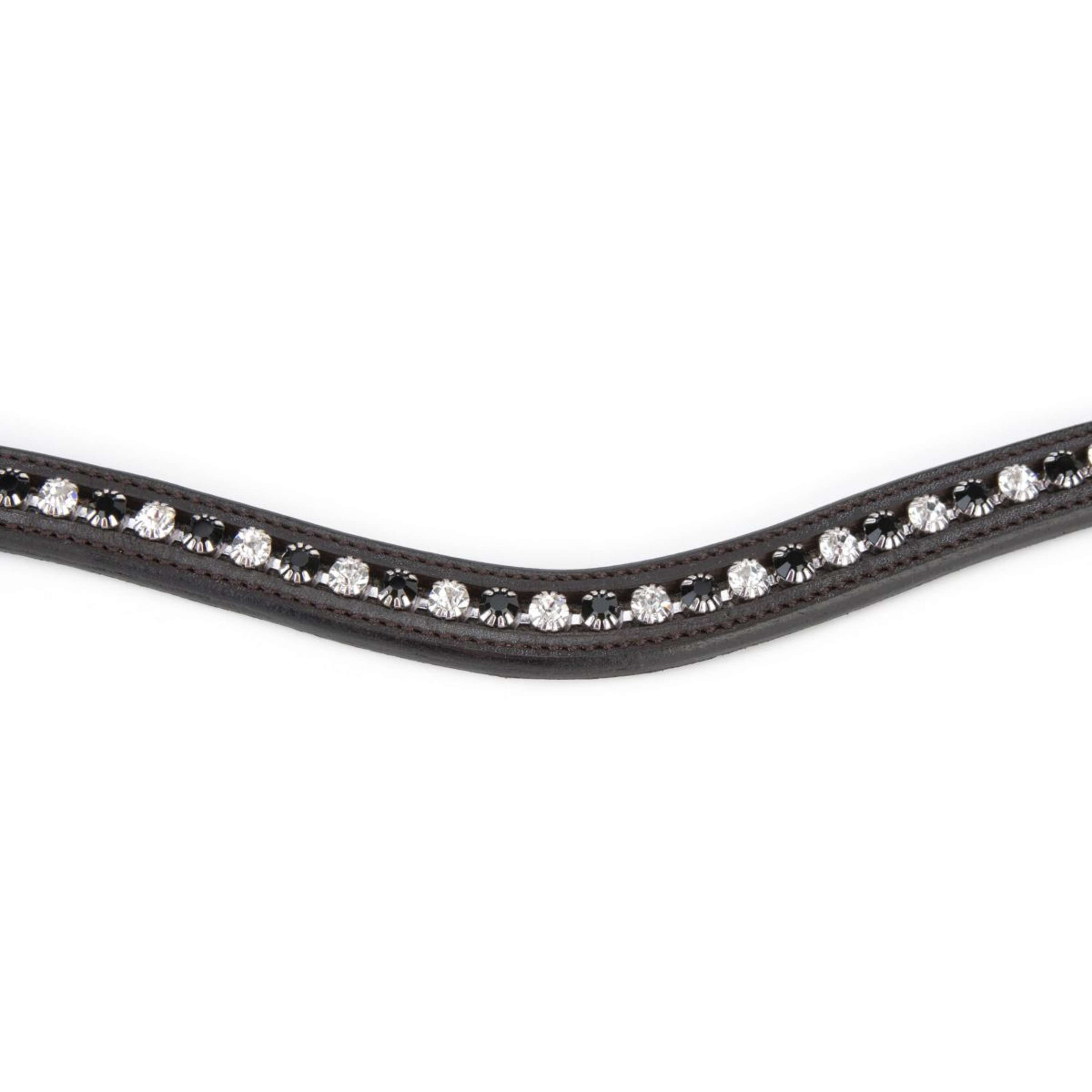 Velociti by Shires Browband GARA Black Diamante Havana