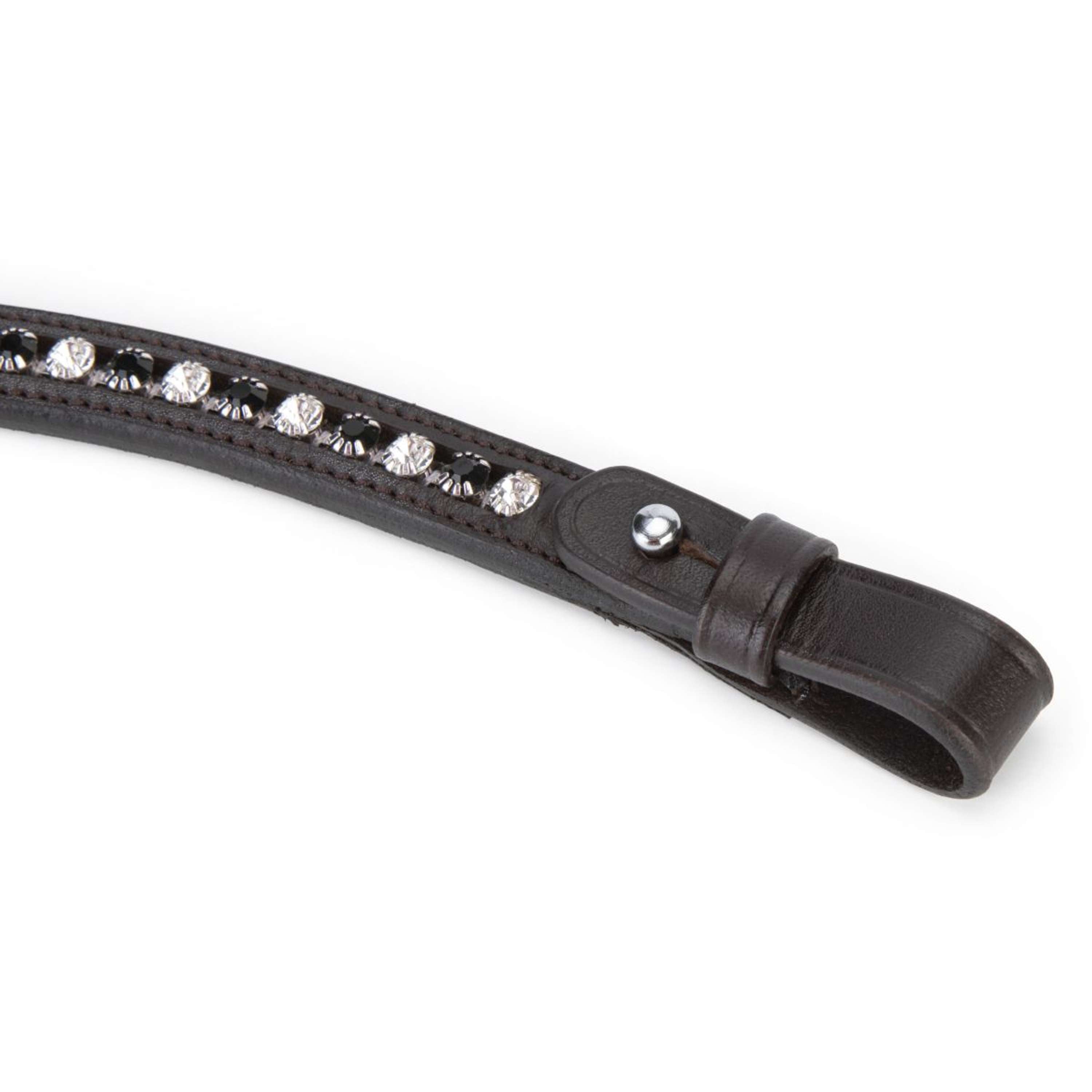 Velociti by Shires Browband GARA Black Diamante Havana