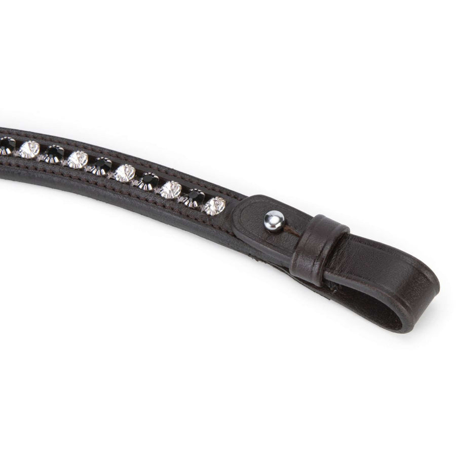 Velociti by Shires Browband GARA Black Diamante Havana