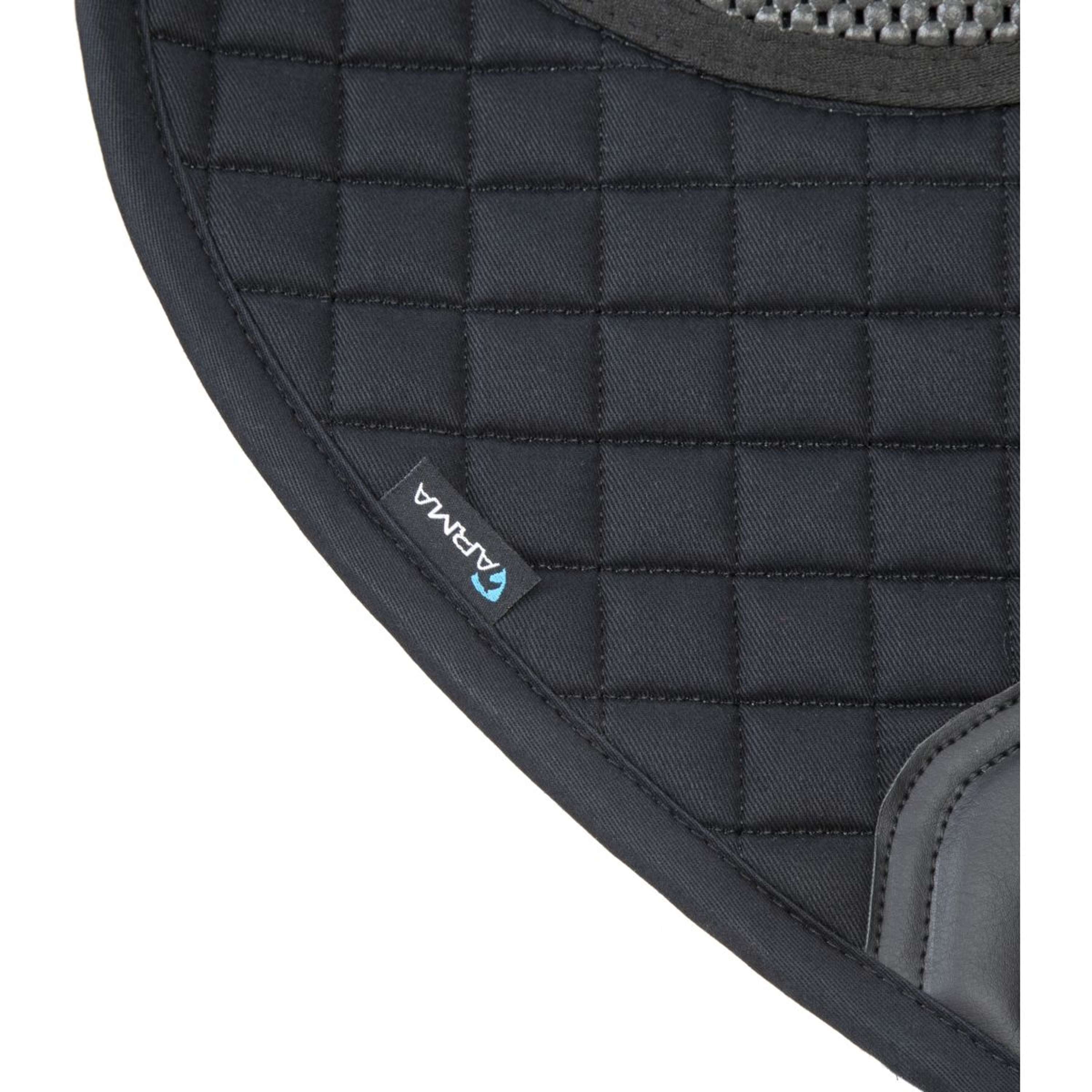 Arma by Shires Saddlepad Soft Grip Jumping Black